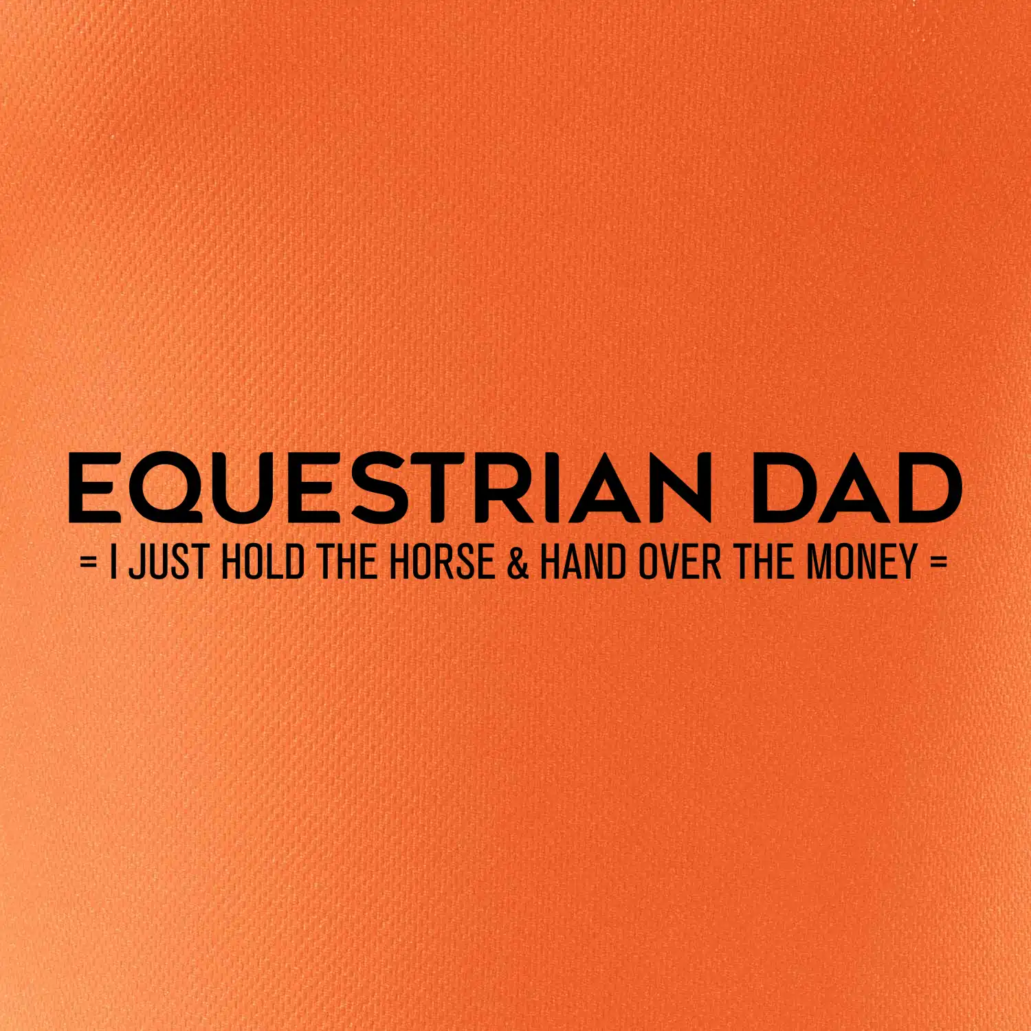 Equestrian dad