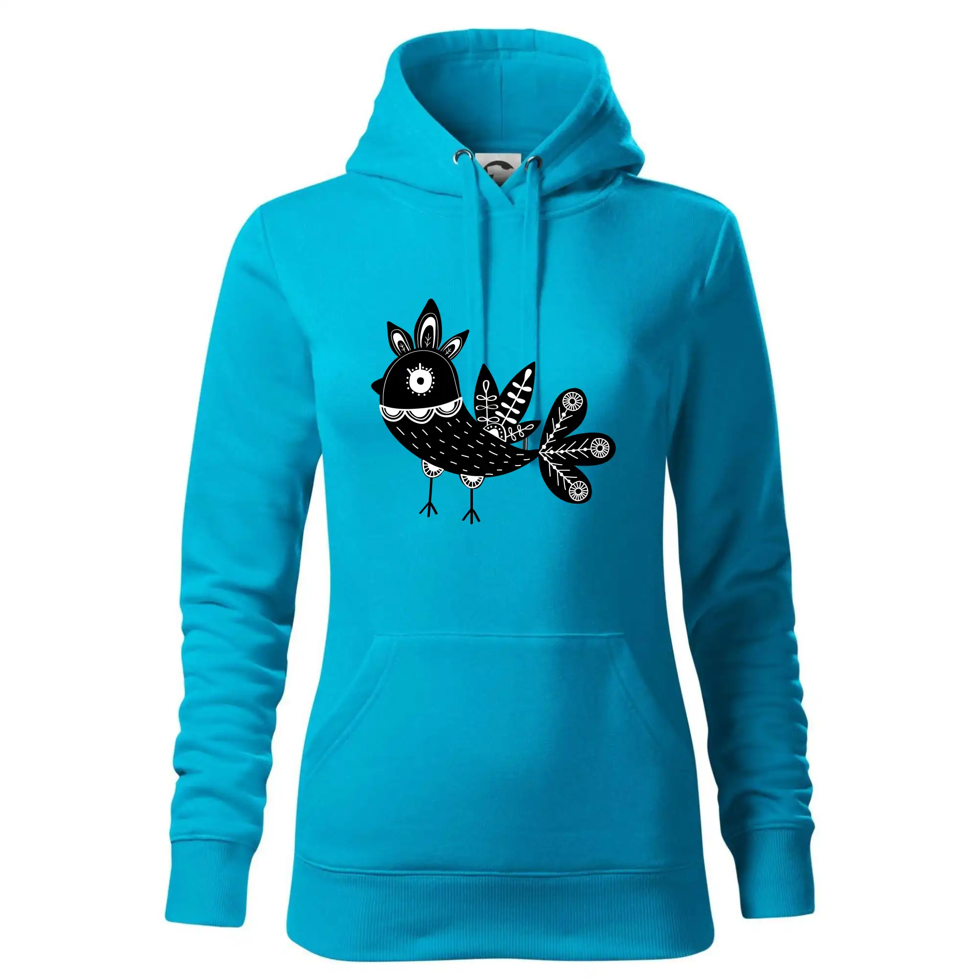 Ptáček černobílý folklór