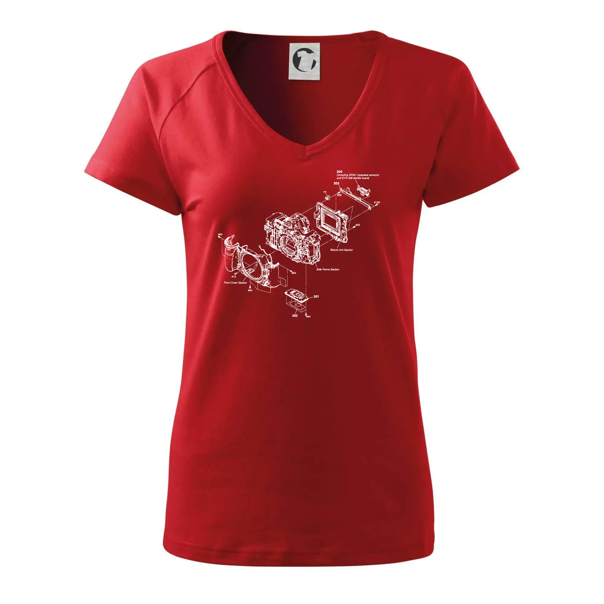 Nákres Digitální fotoaparát