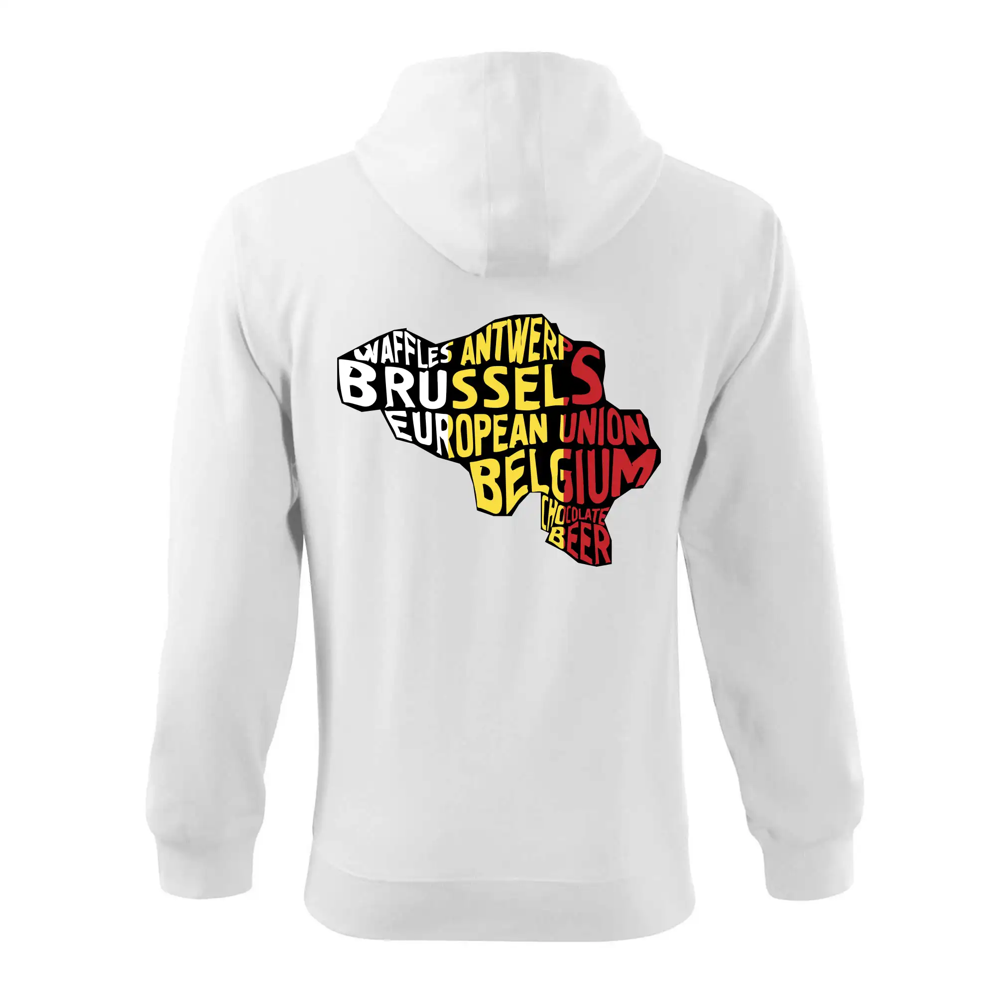 Mapy - názvy měst - Belgie