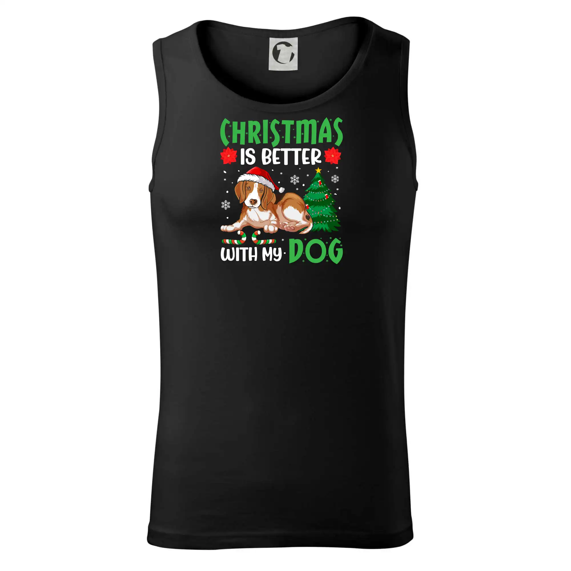 Christmas is better with my dog