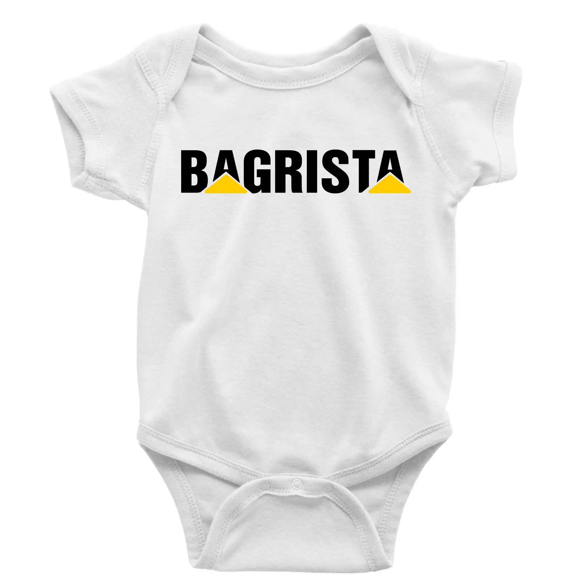 Bagrista nápis - Body dojčenské s krátkym rukávom