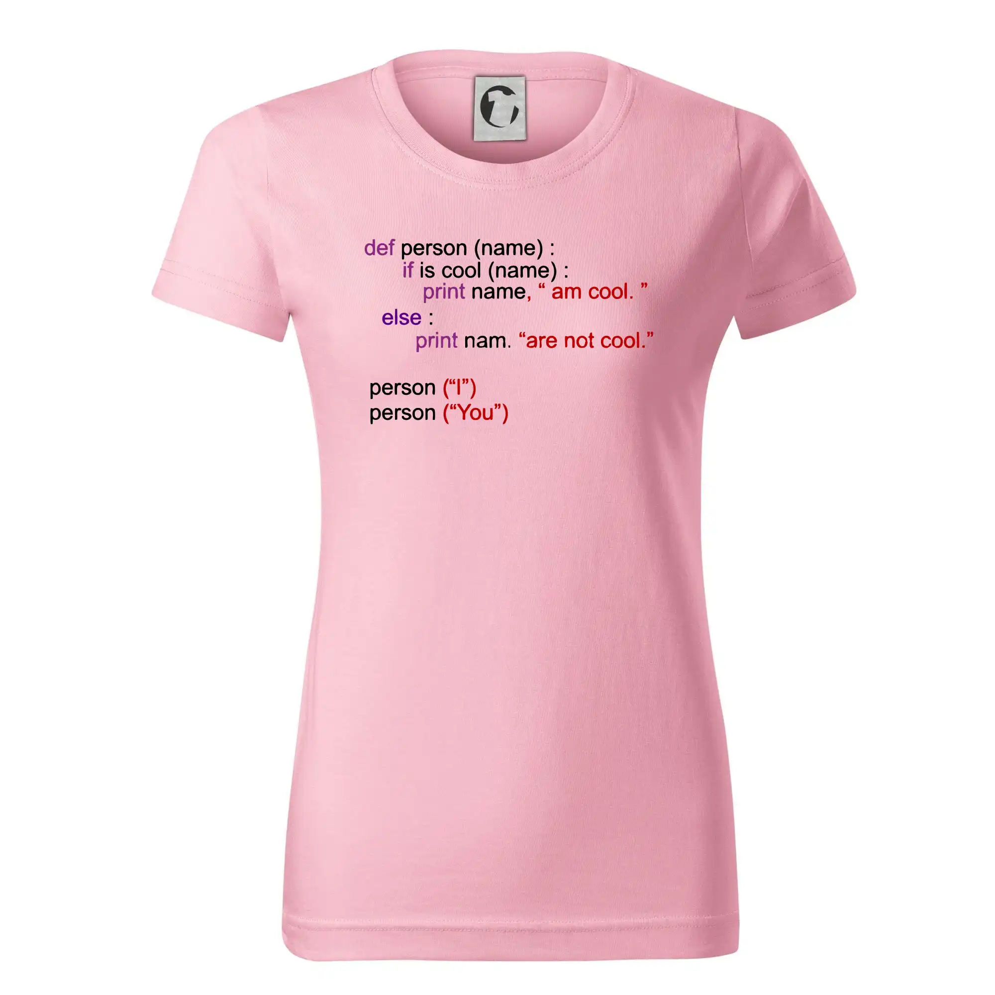 Python I am cool, You are not cool