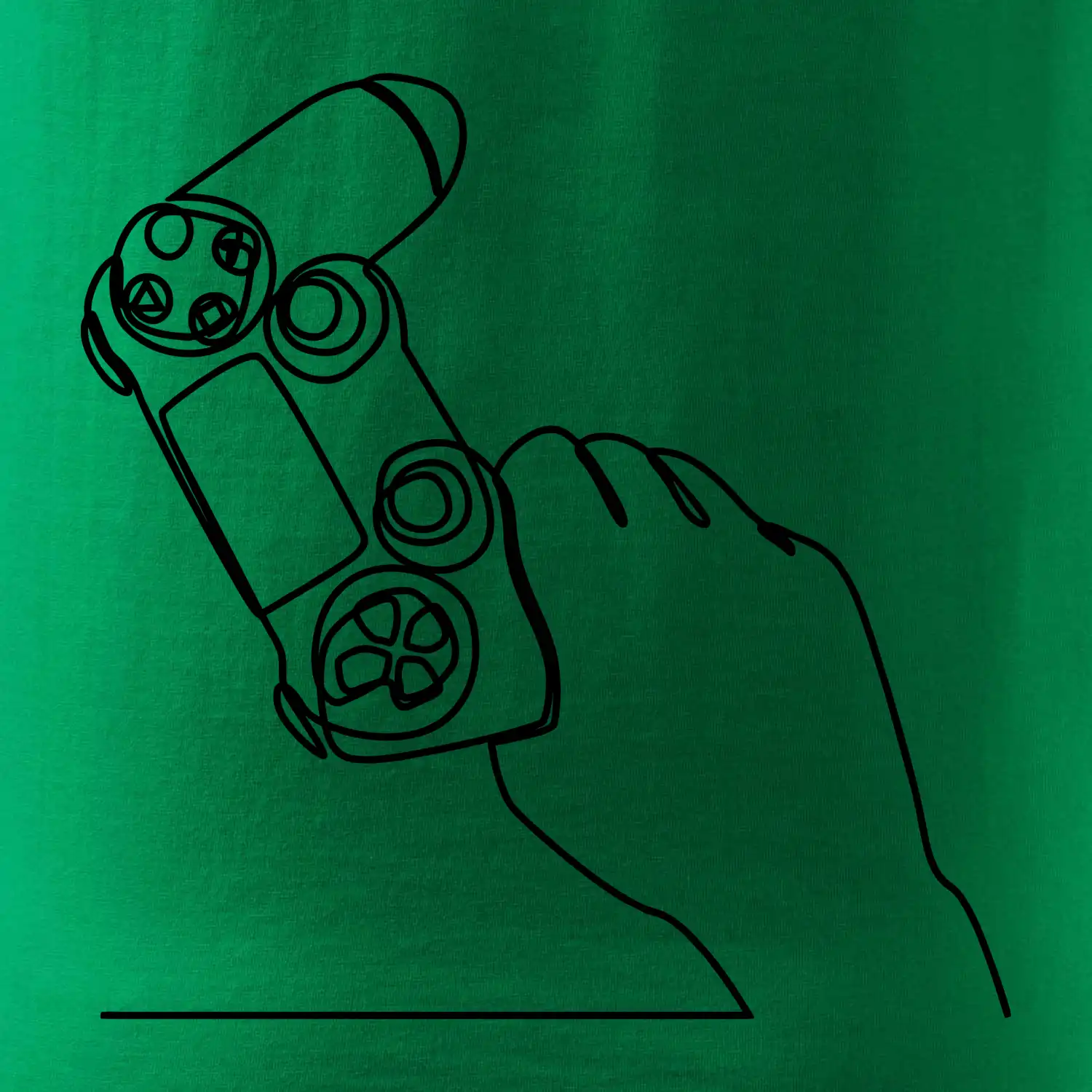 Herní ovladač jedním tahem