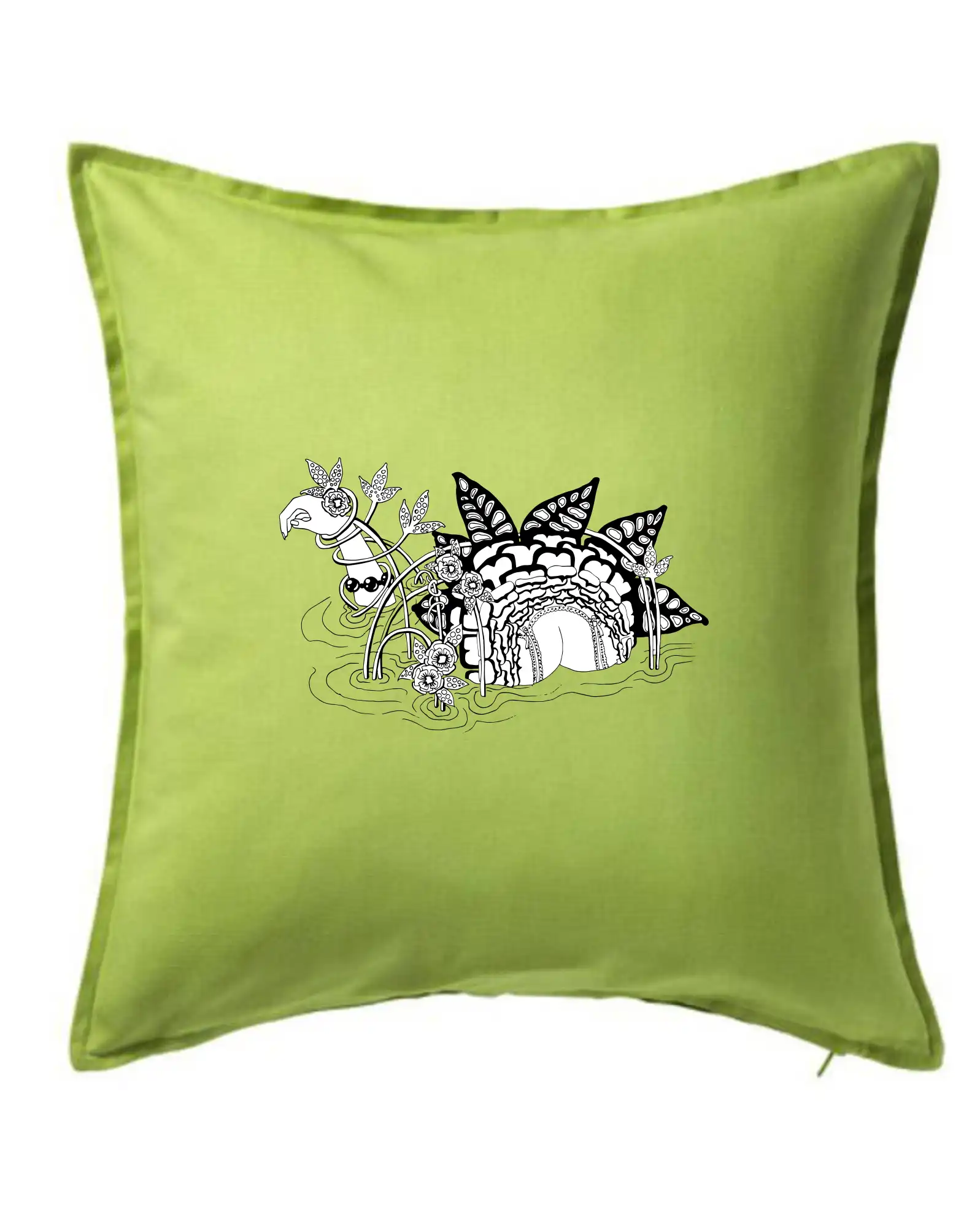 Tričká so zvieratami - Loch ass   (Pecka design) - Vankúš 50x50