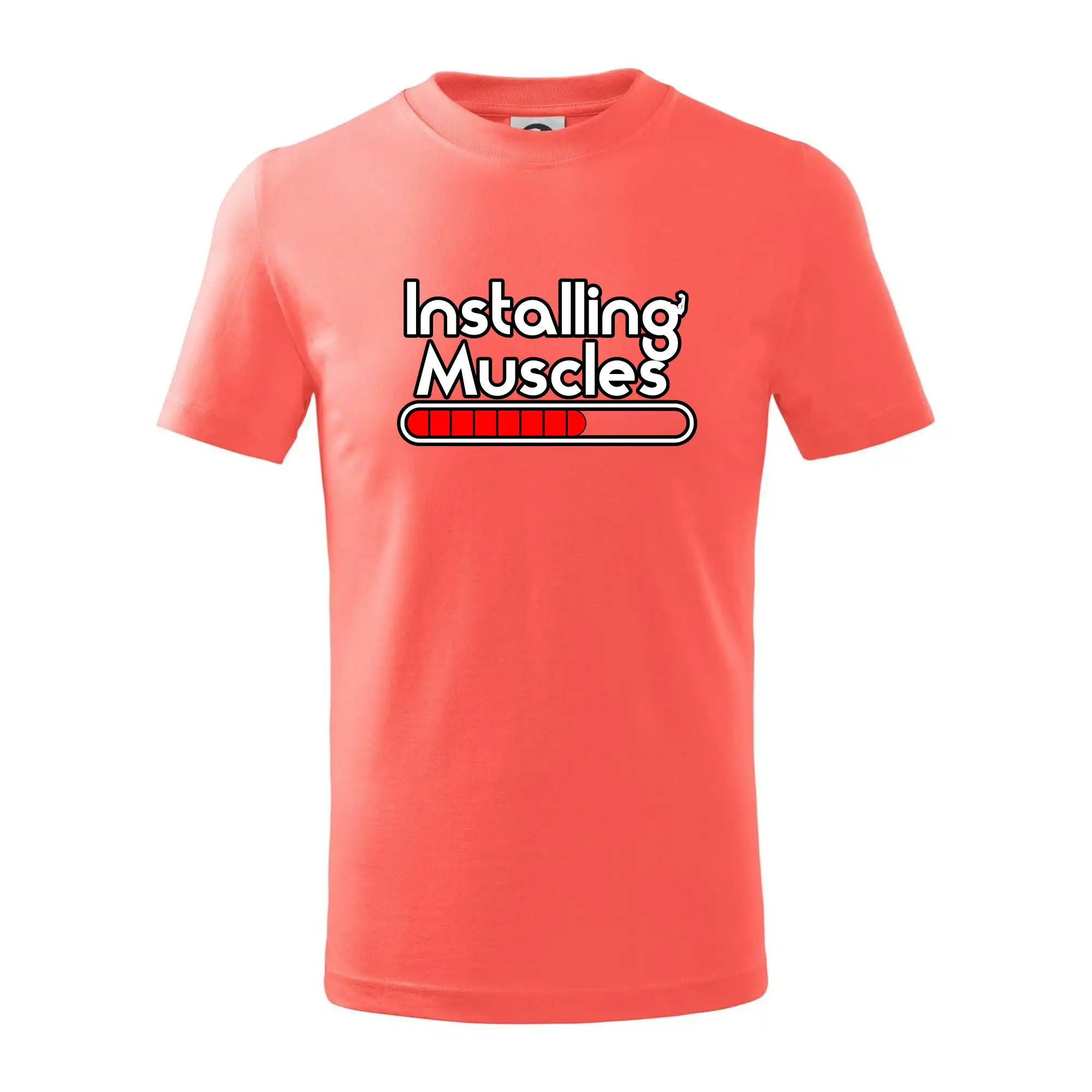 Posilňovani - Installing Muscles - Tričko detské bavlnené