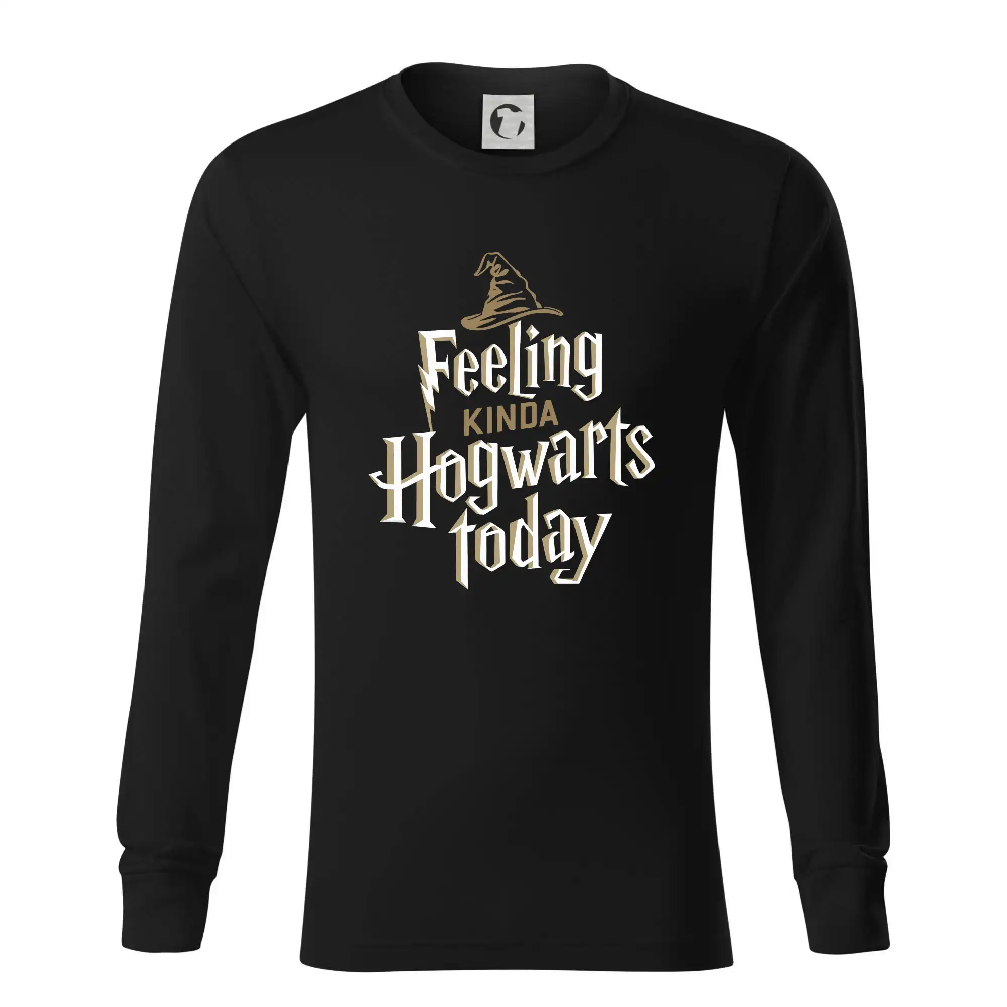 Filmové tričká - Feeling kinda Hogwarts today - Tričko s dlhým rukávom LS R05