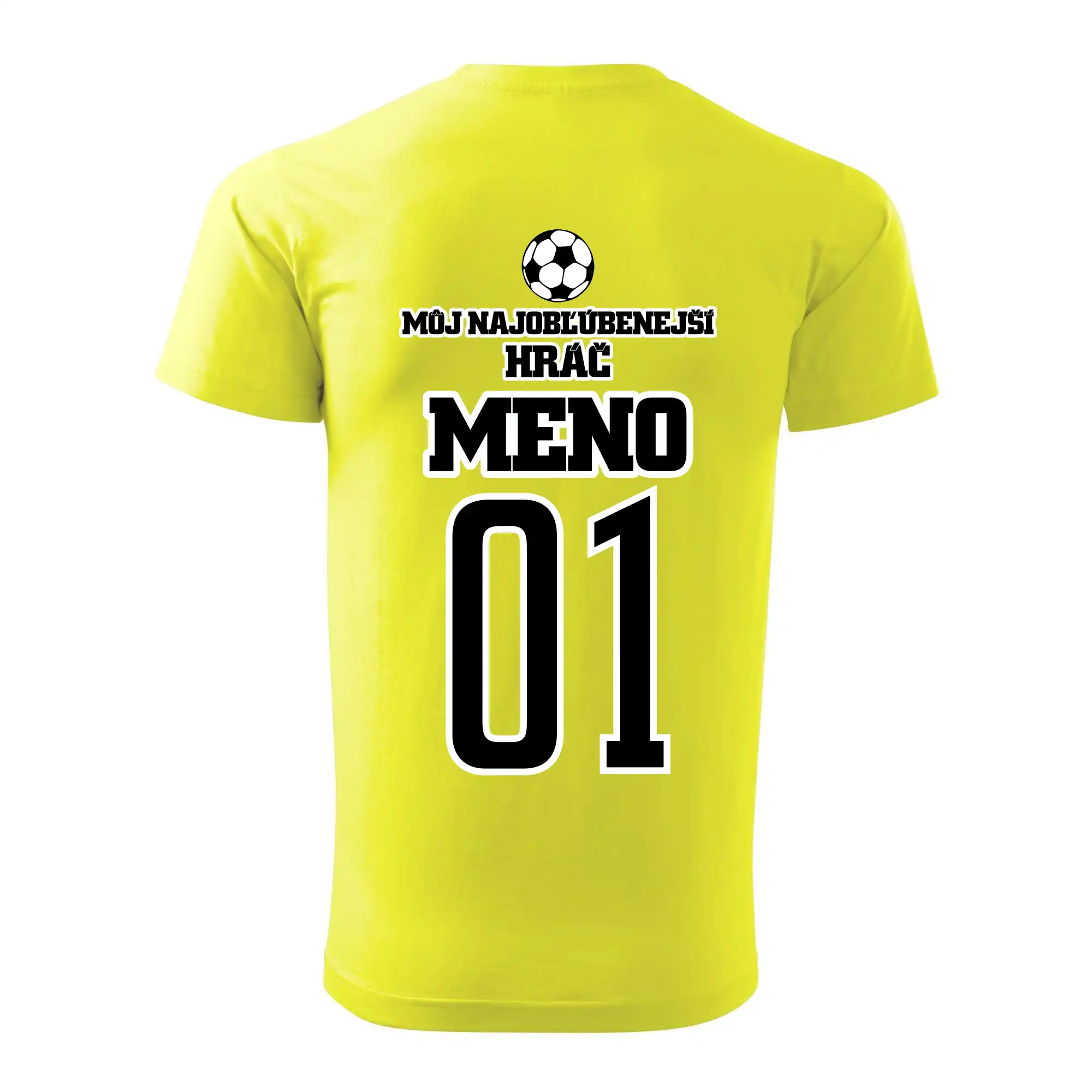 Môj najobľúbenejší hráč - Vaše meno a číslo