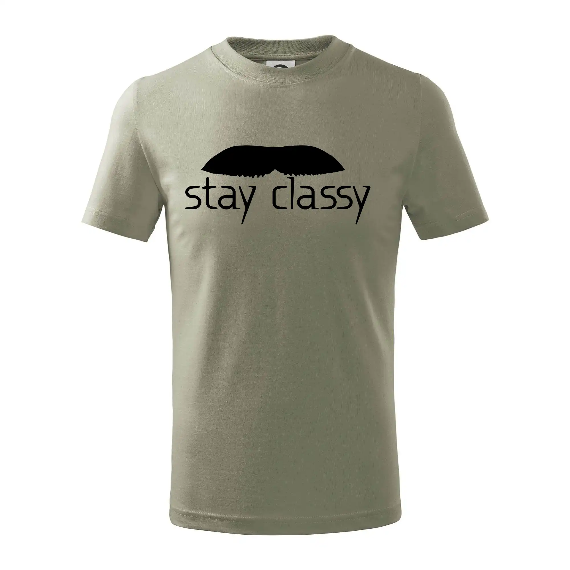 Tričká s fúzikmi - Stay Classy - mustache - Tričko detské bavlnené
