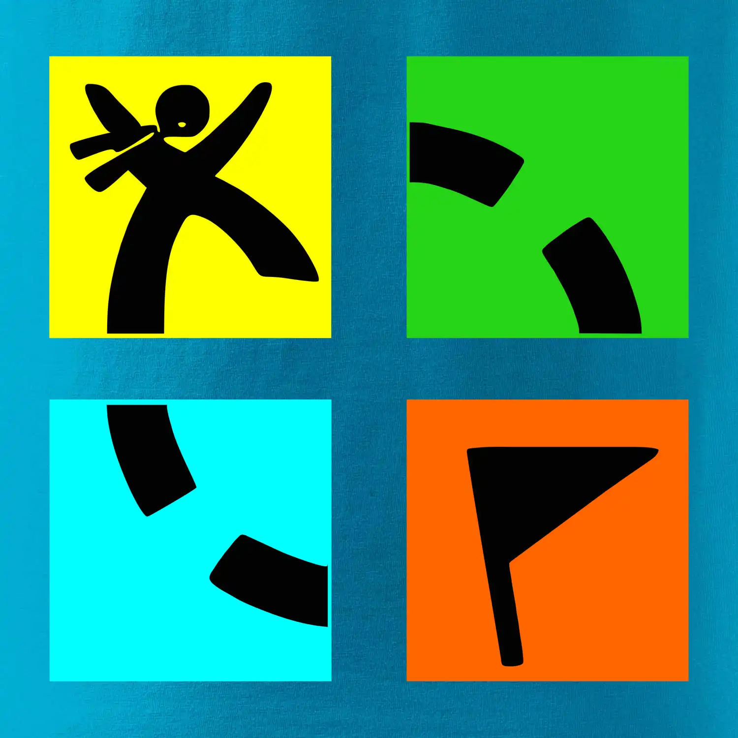 Geocaching logo barevné