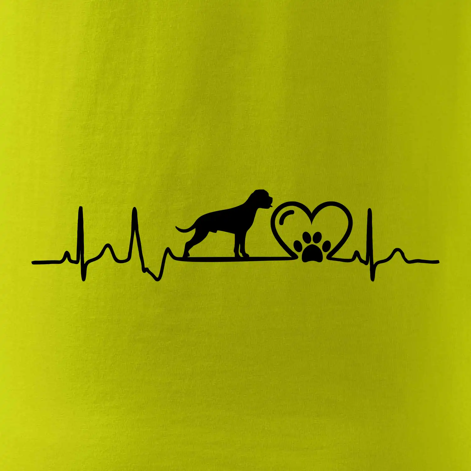 Německý boxer EKG