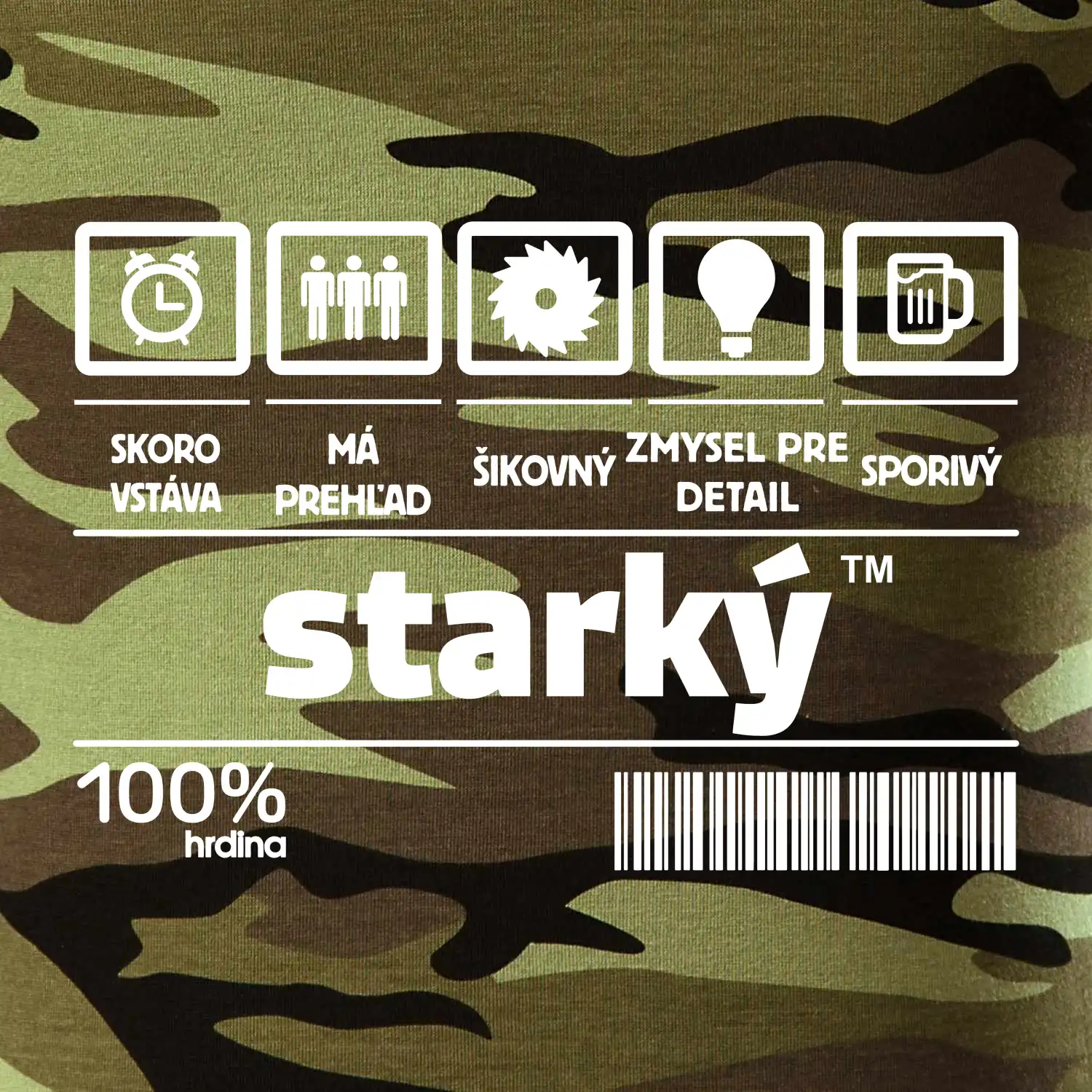 Čiarový kód - starký