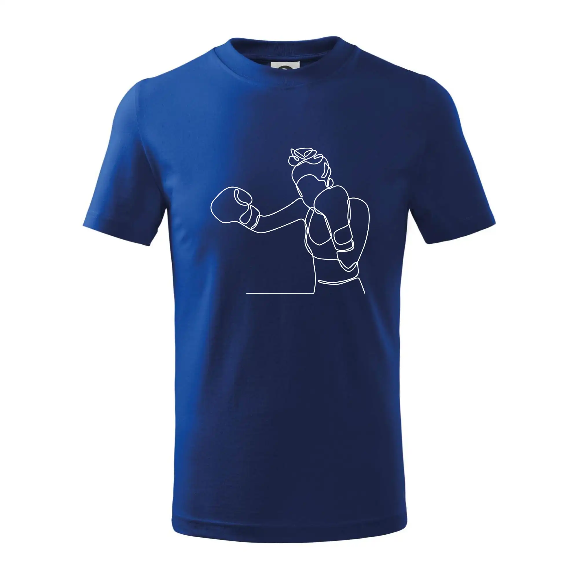 Žena boxerka jedním tahem