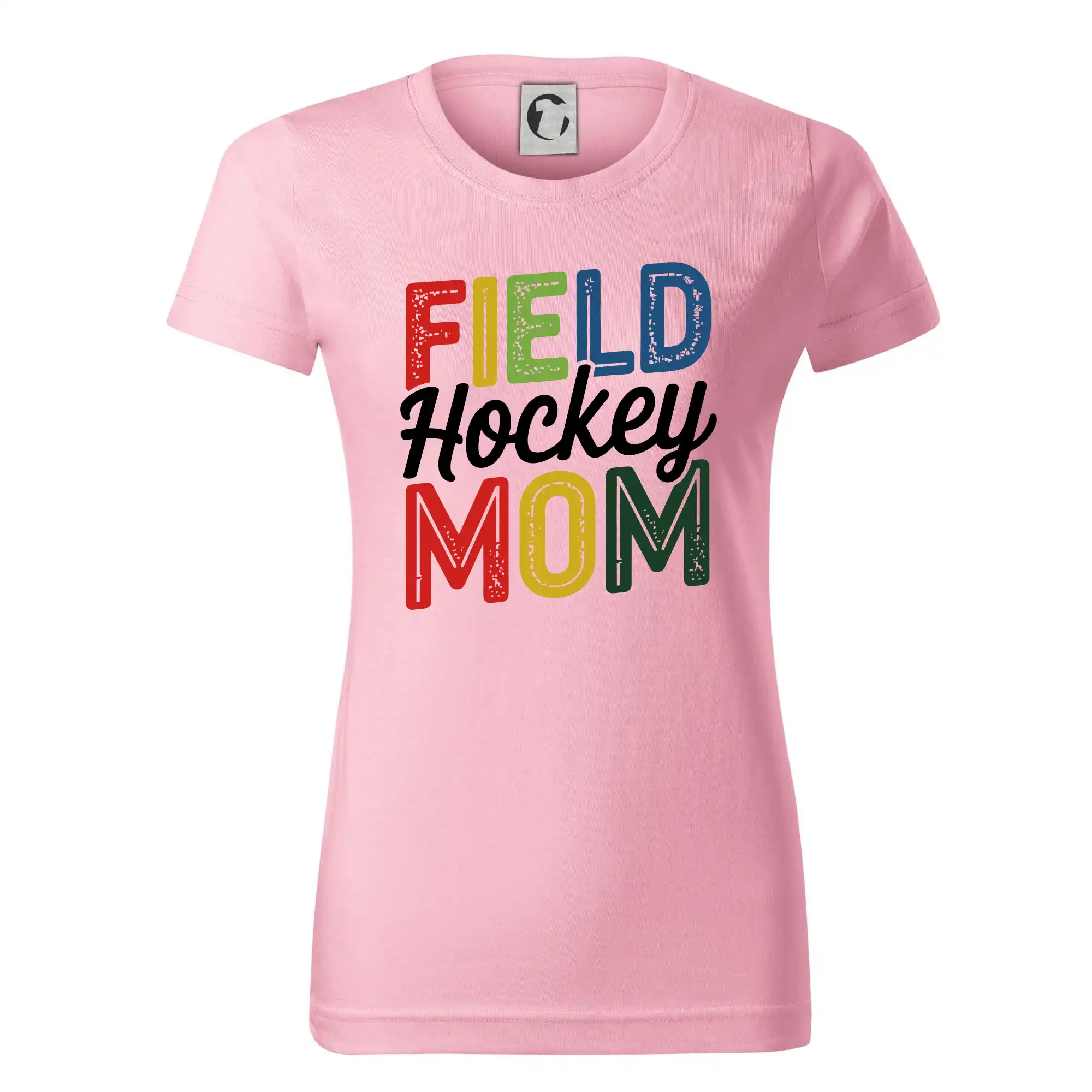 Ostatné športy - Field hockey mom - tlačiaci a písací - Dámske tričko basic - ľahko voľnejšie a dlhšie