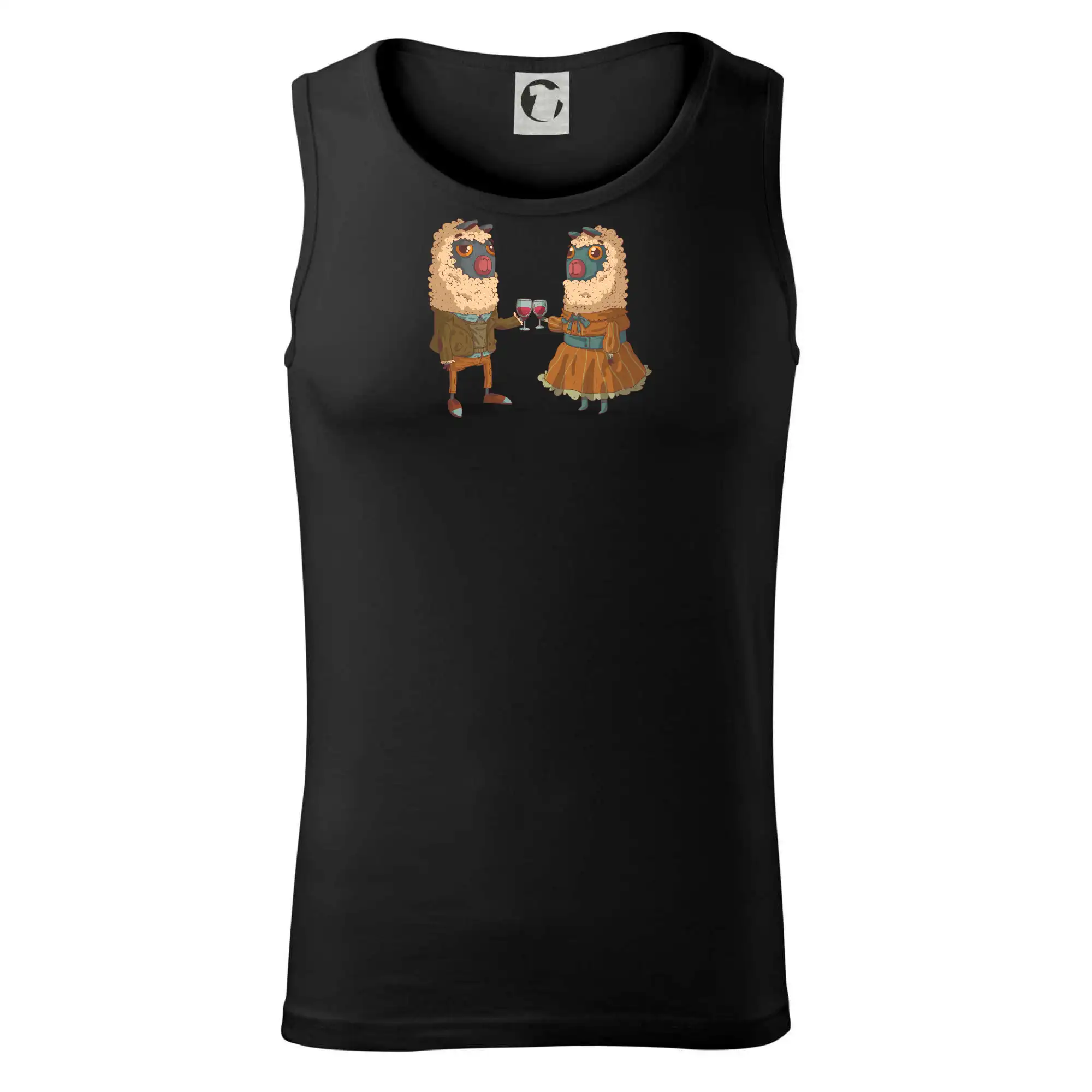 Alpaky s vínem pár