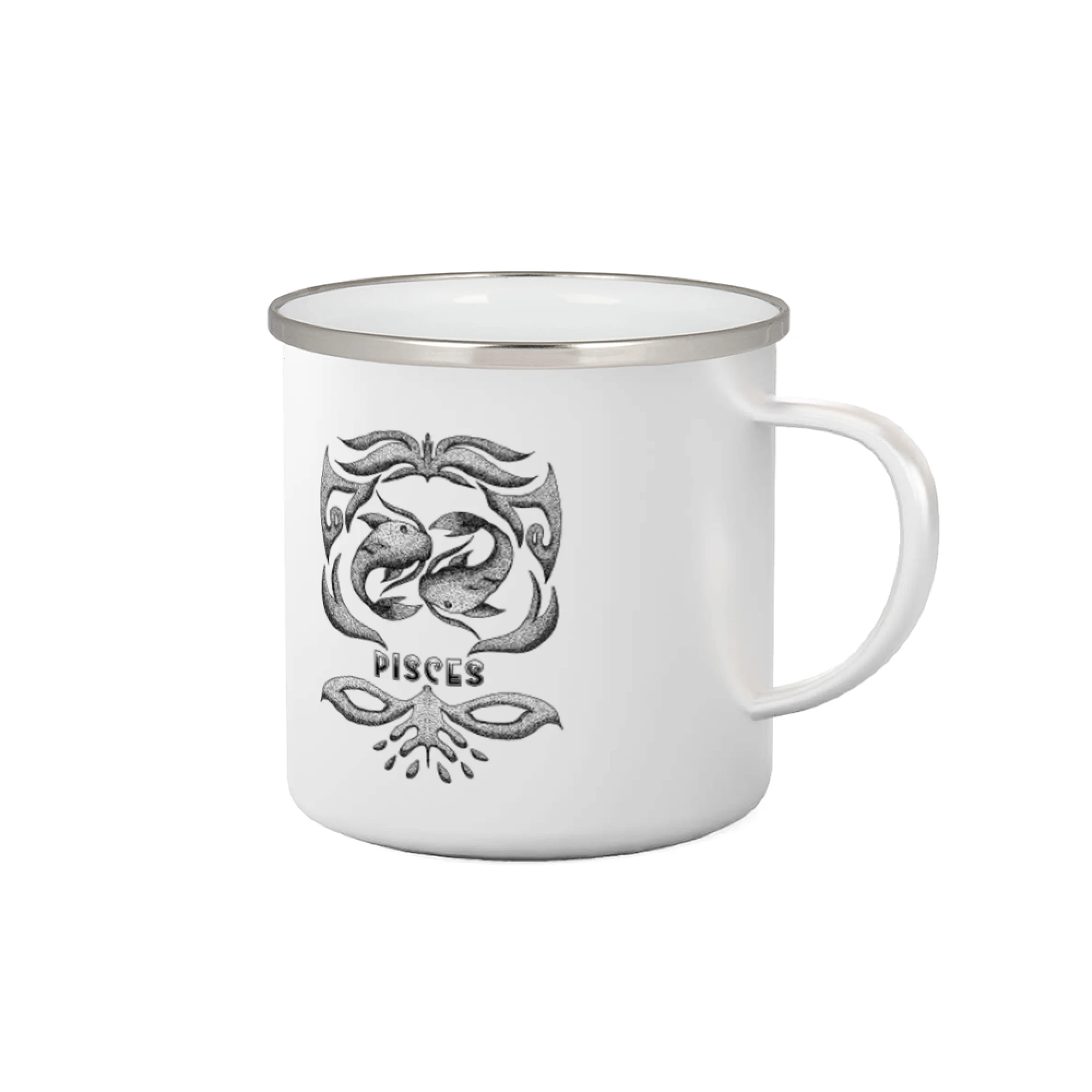 Tričká ryby - Pisces - vintage - Plecháčik