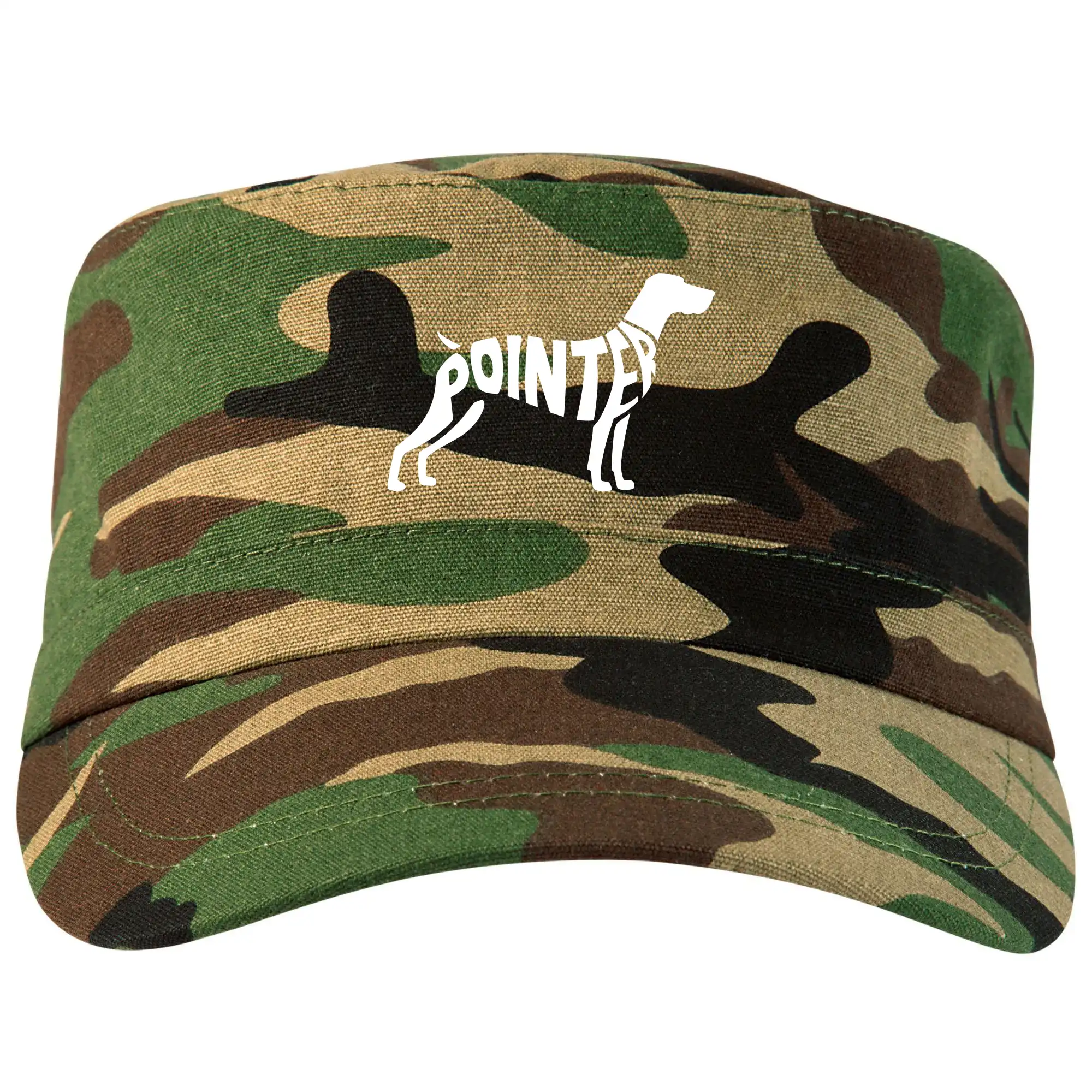 Ostatné psie plemená - Pointer nápis v tele - Šiltovka CAMO