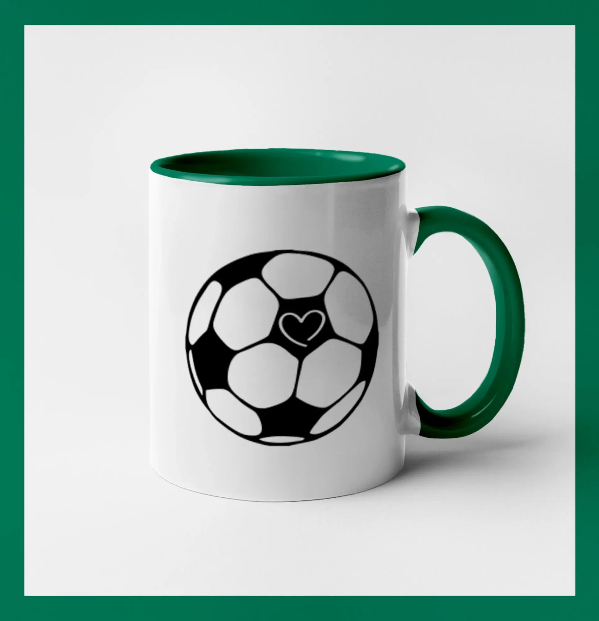 Tričká pre futbalistov - I love futbal lopta - Hrnček 