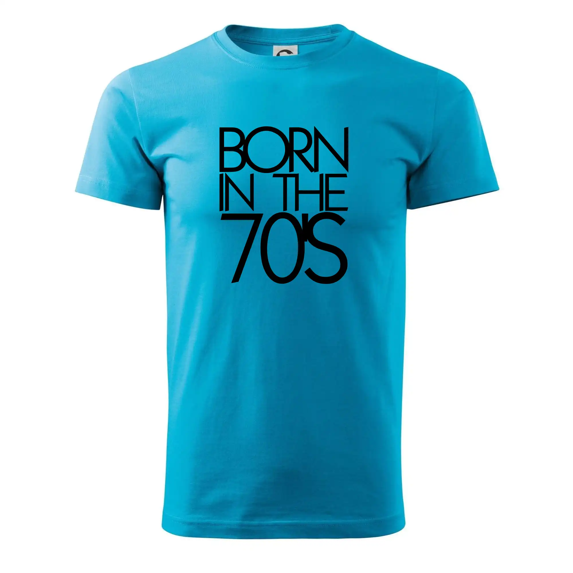 Tričká k narodeninám - Born In The 70's - Klasické pánske tričko vyššej gramáže