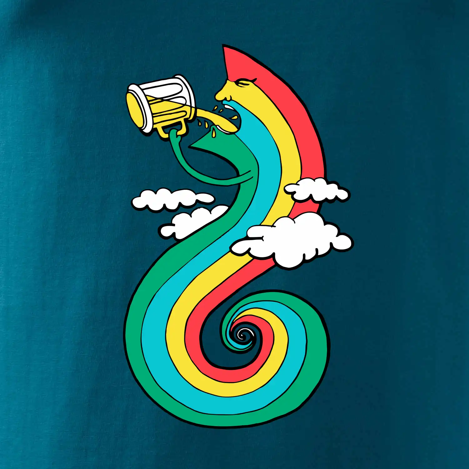 Piju jako duha (Pecka design)