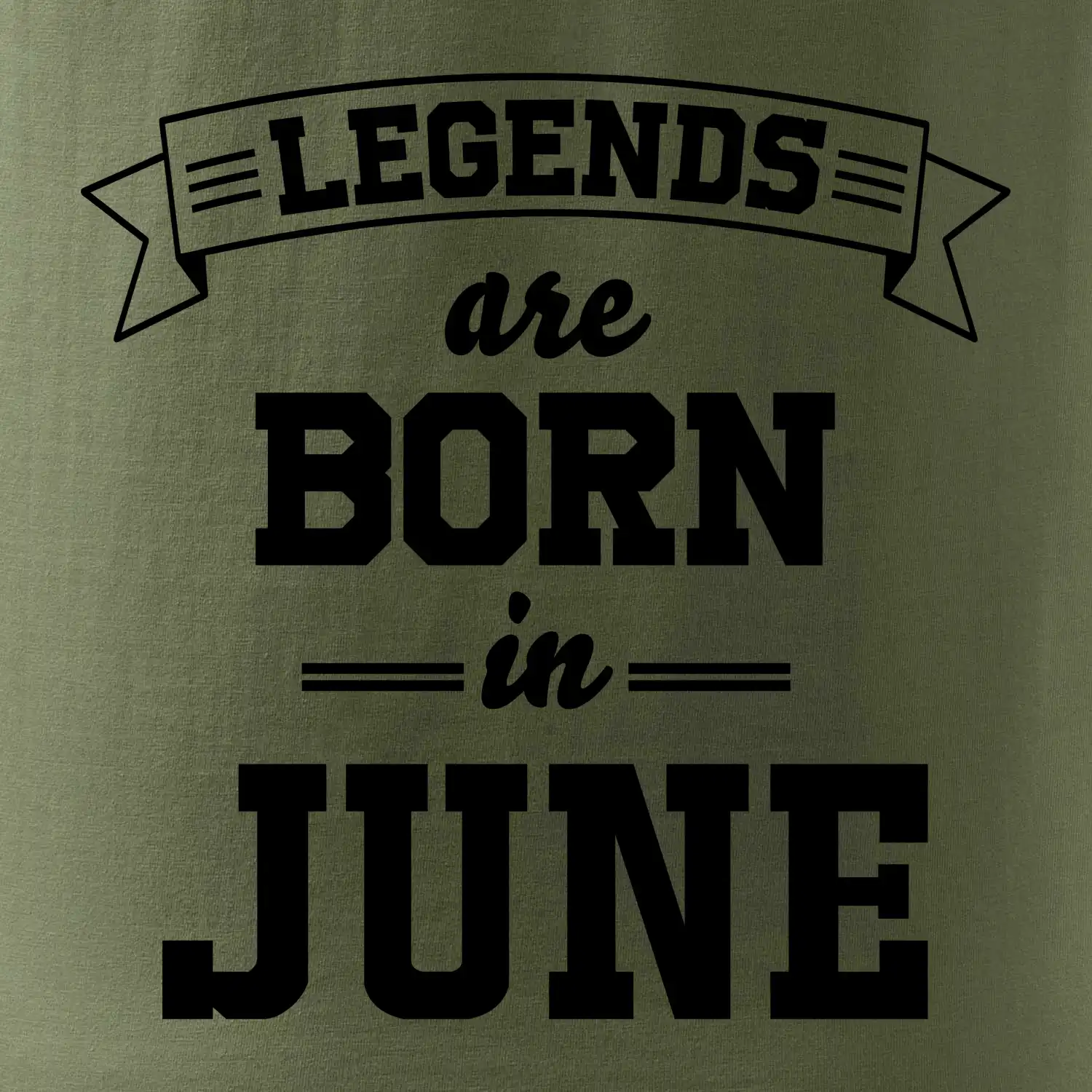 Legends are born in June