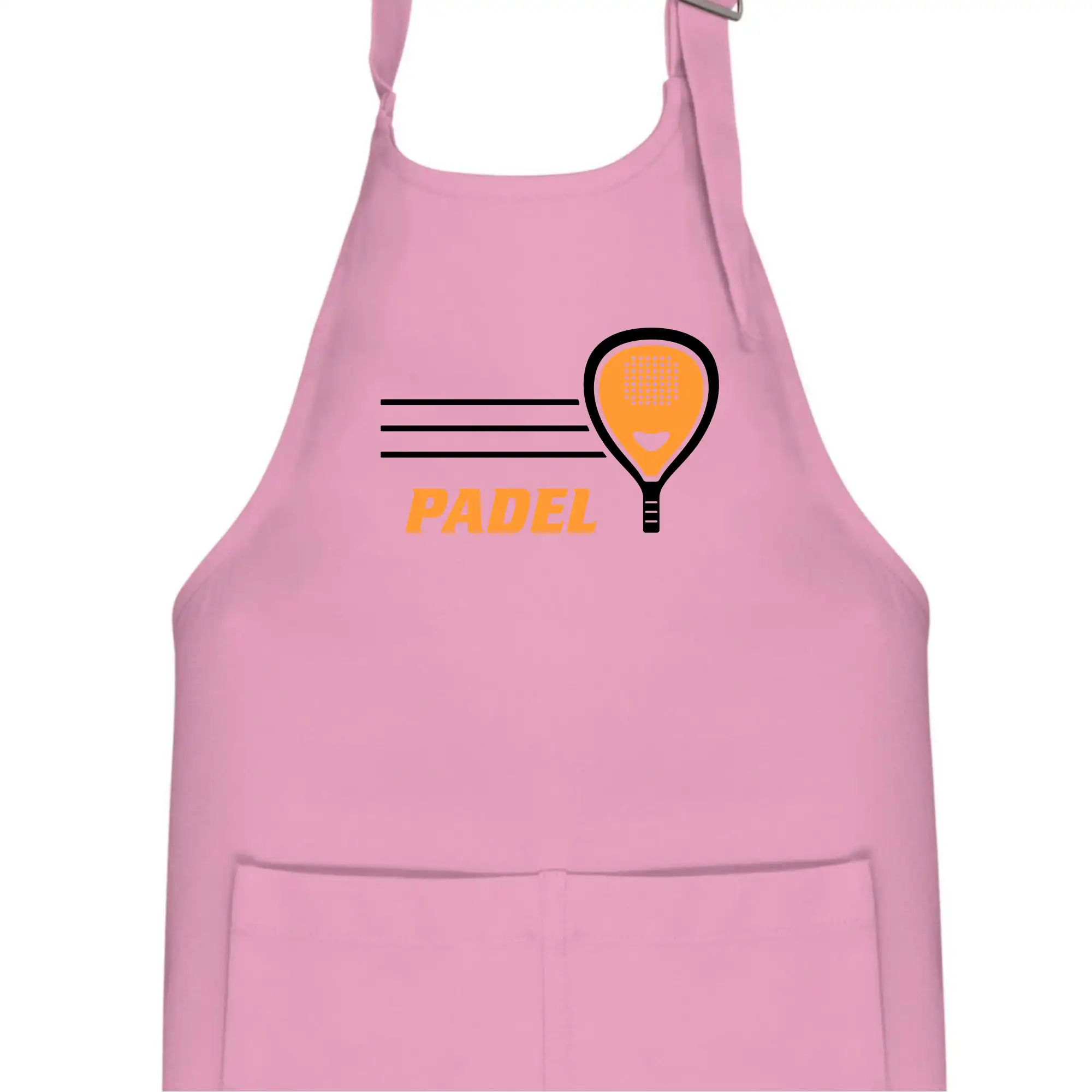 Padel - oranžová raketa
