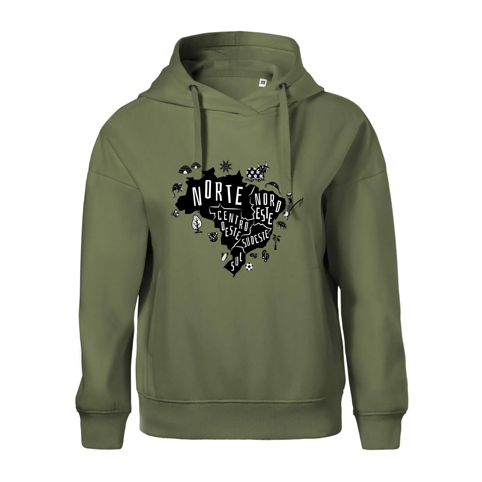 Brazílie mapa a zvyky