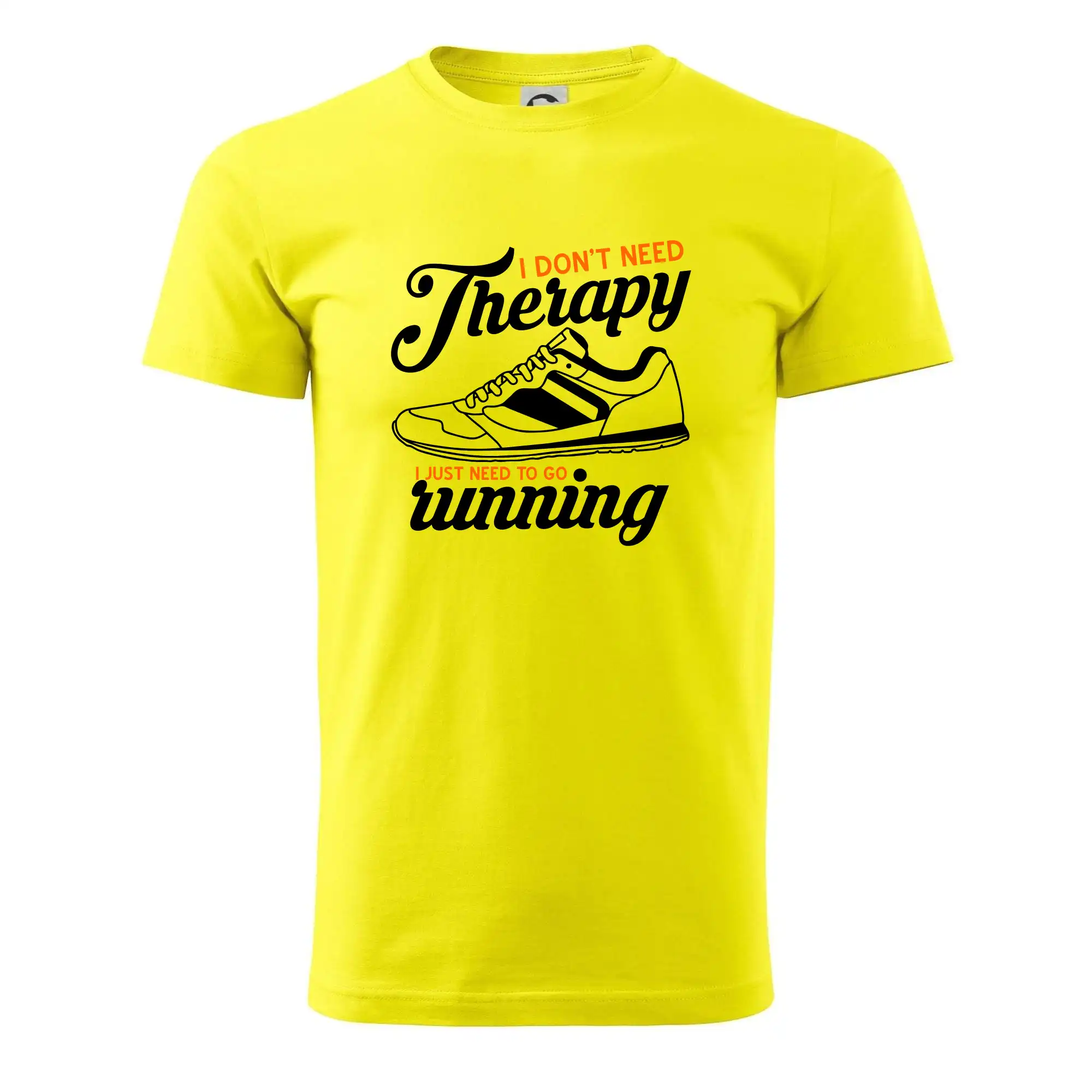 Tričká pre bežcov - I don't need therapy running - Pánske tričko nižšej gramáže