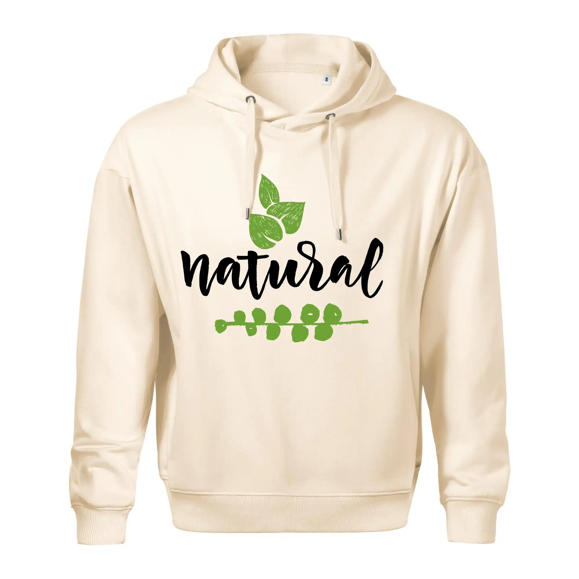Natural - nápis v listech