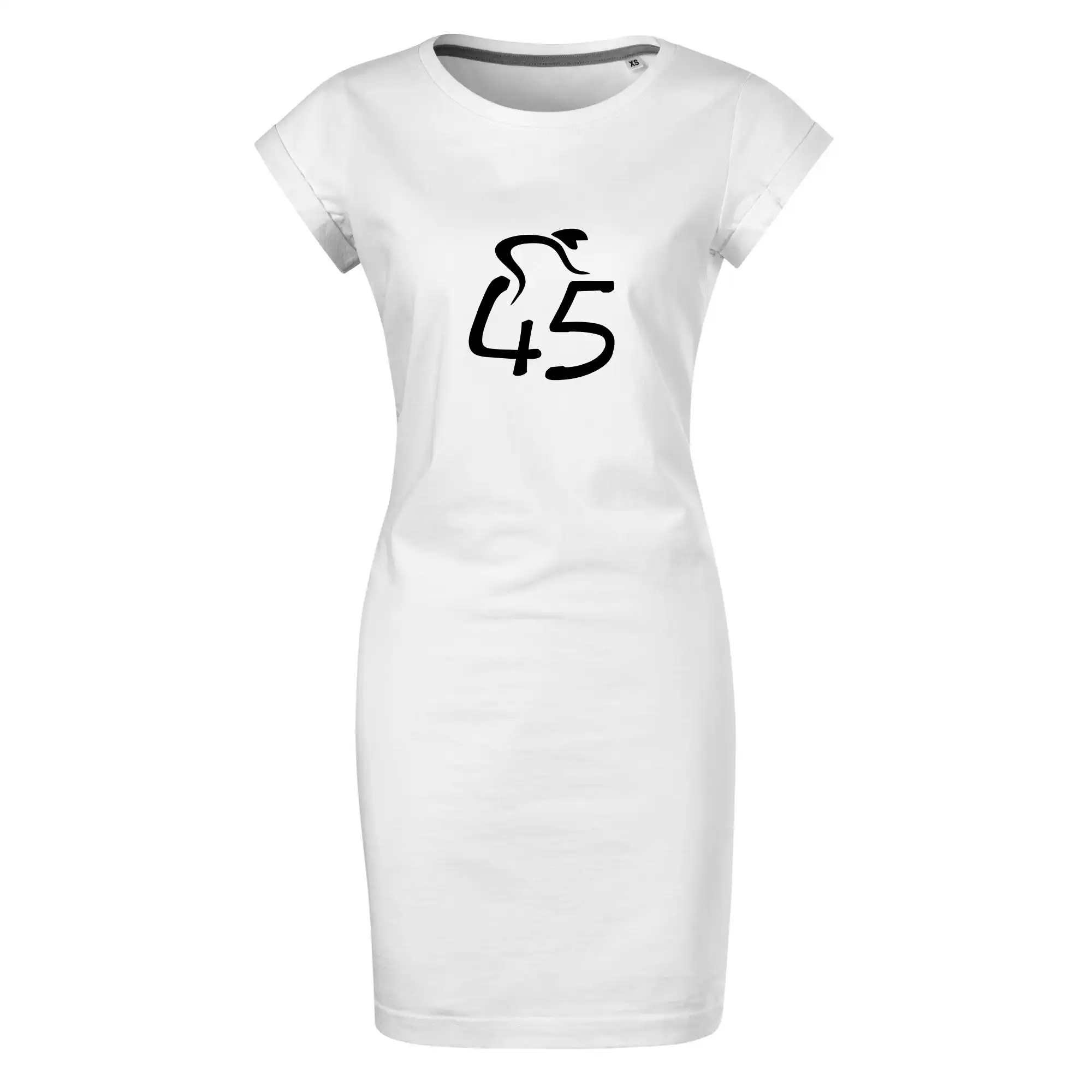 Tričko ako darček pre cyklistu - Cyklista oslavuje štyridsaťpäťku (45) - Tričko Šaty FREEDOM