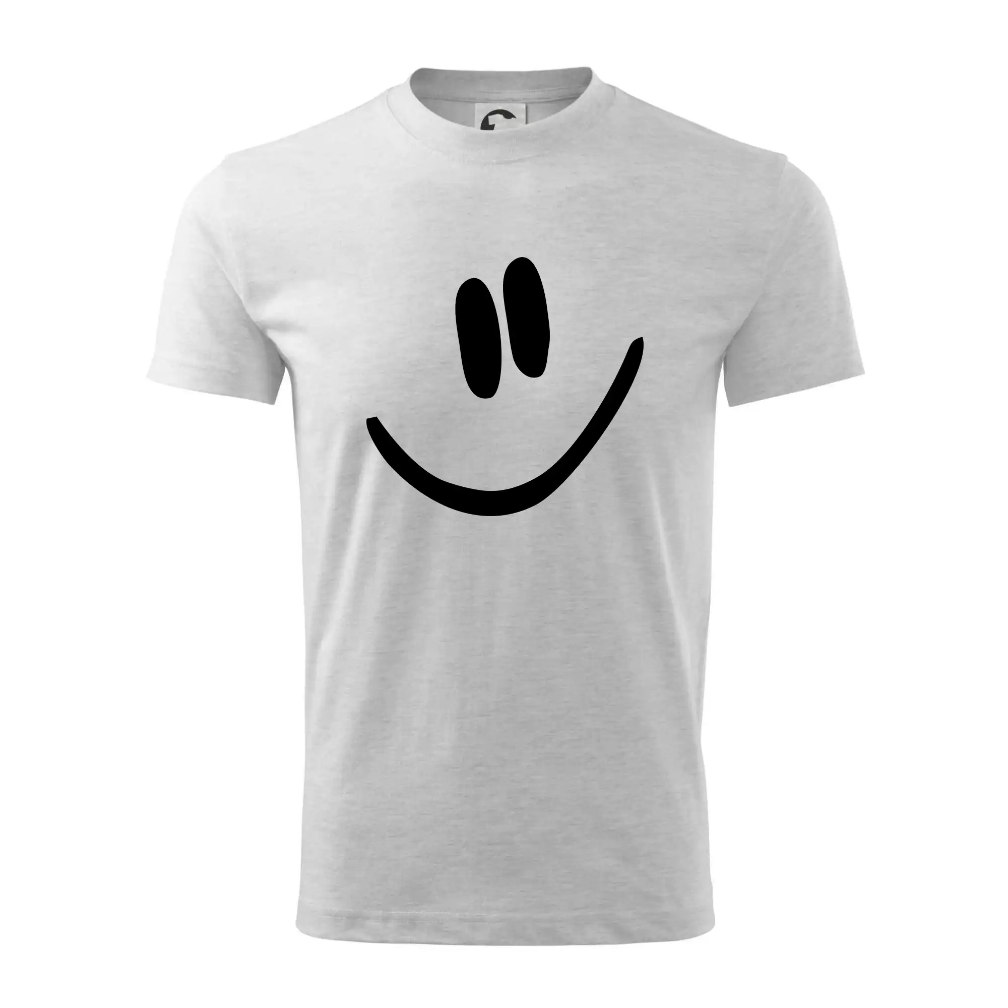 Tričká na párty - Emoji bez obrysu - usmev - Tričko detské bavlnené