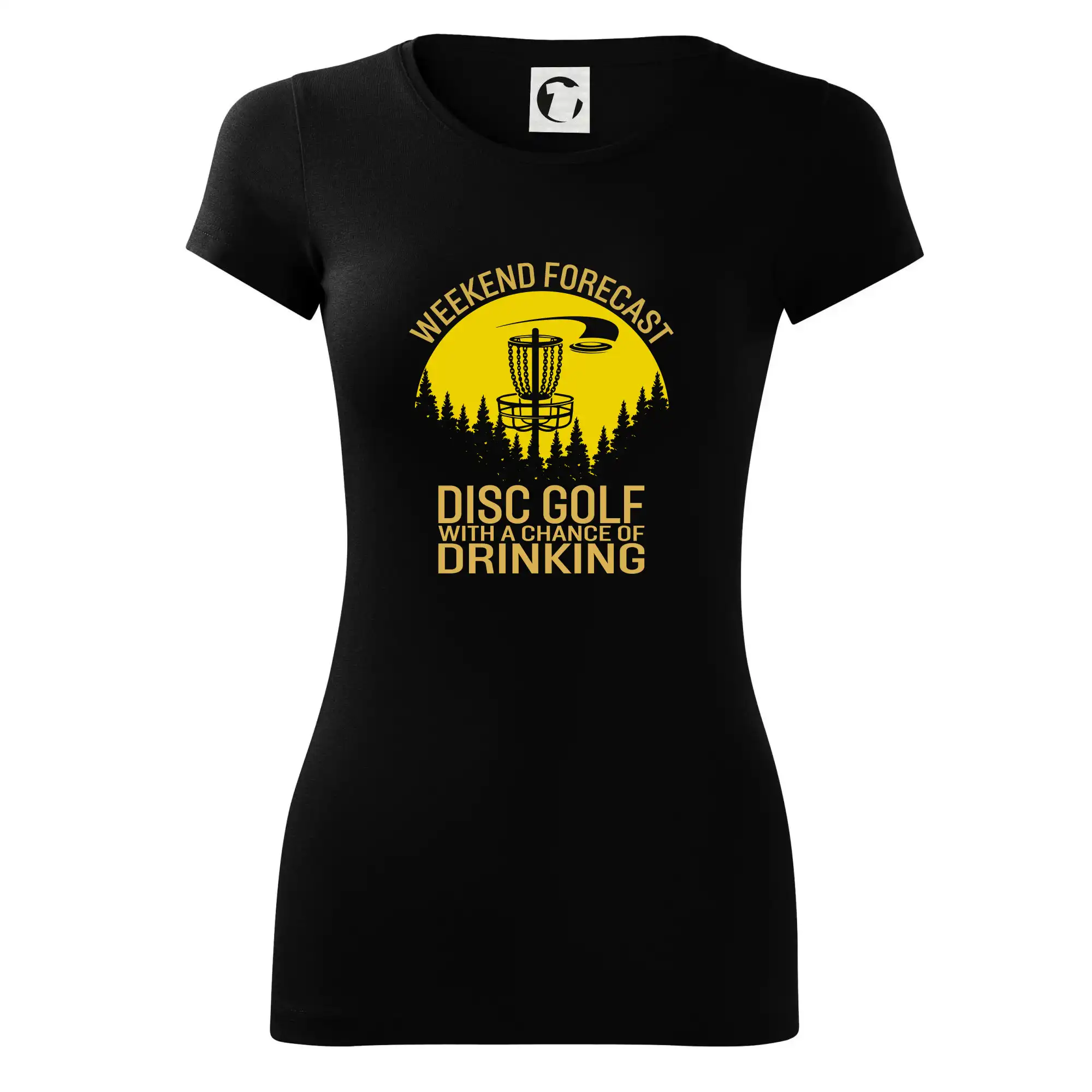 Disc golf - chnace of a drinking - Dámske tričko Glance - Priliehavejší strih
