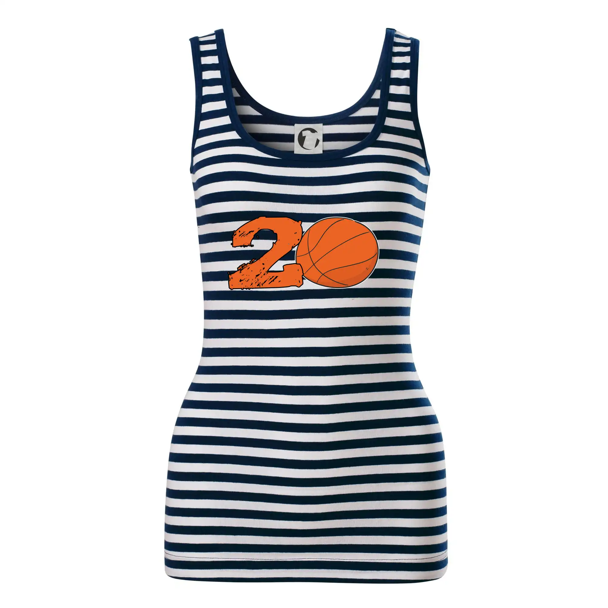 Basketbalová tričká - Basketball okrúhle narodeniny 20 - Sailor tielko na vodu