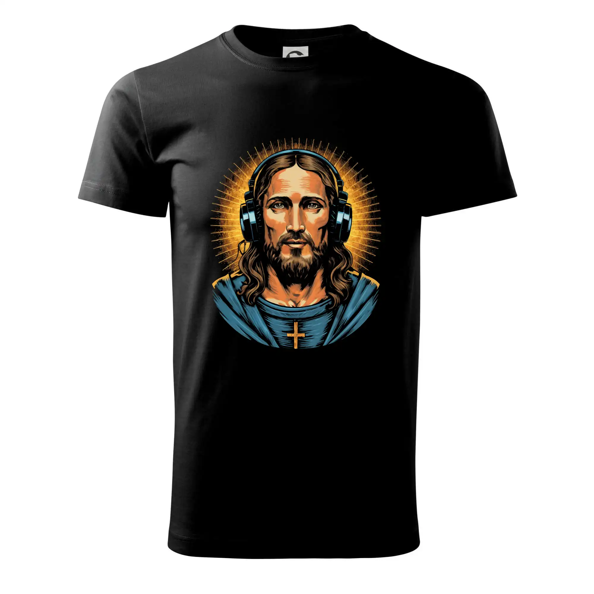 Jesus DJ - Klasické pánske tričko vyššej gramáže