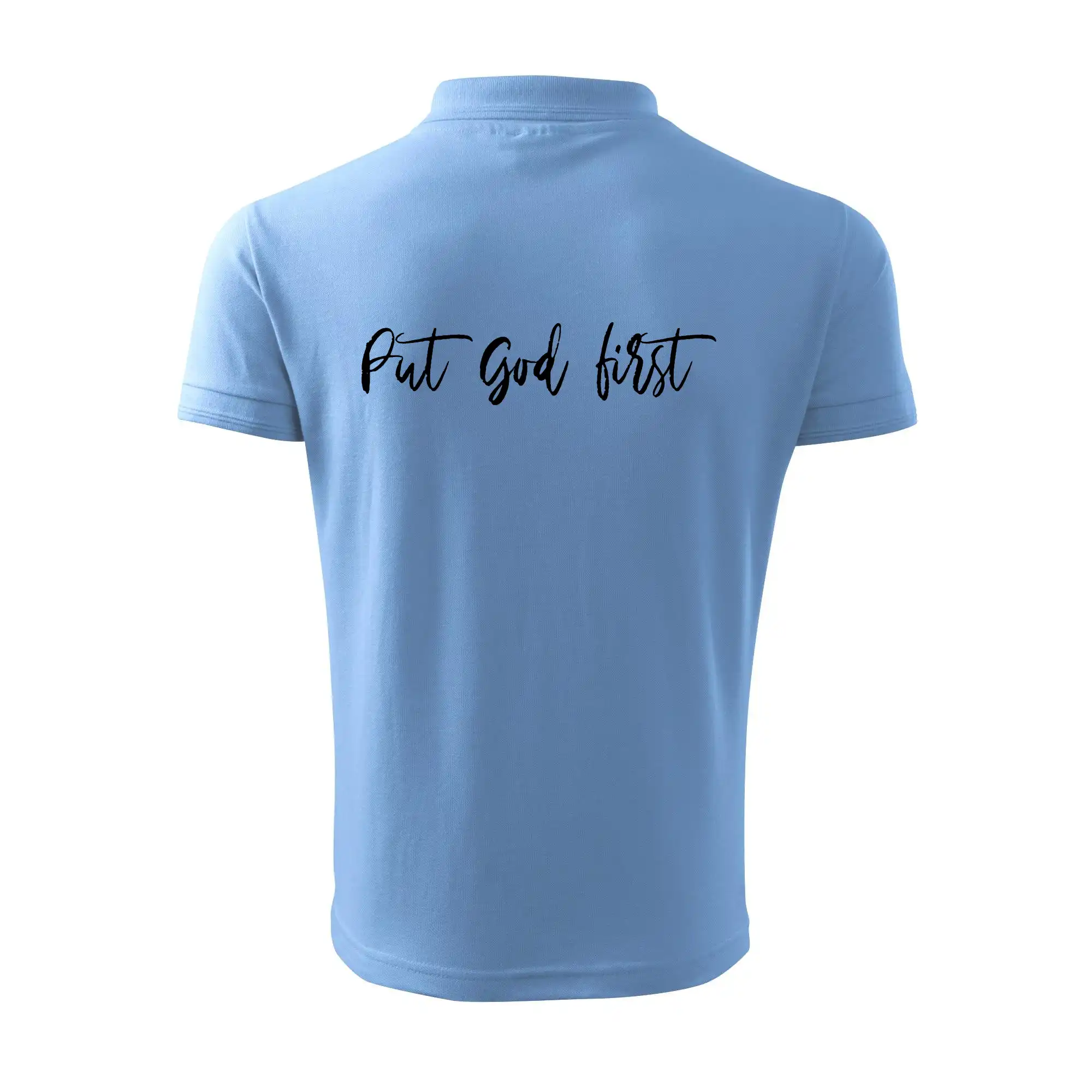 Put God first psací nápis