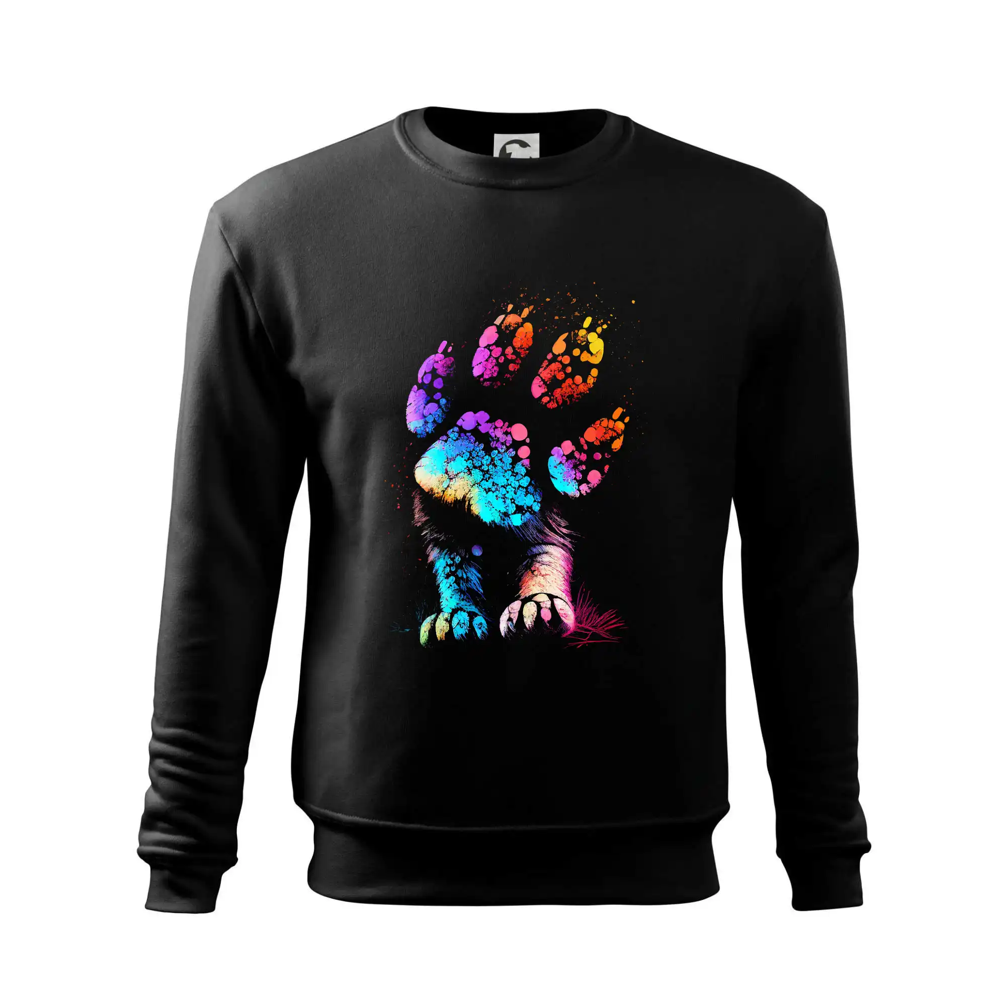 Abstraktní psí tlapka a nohy