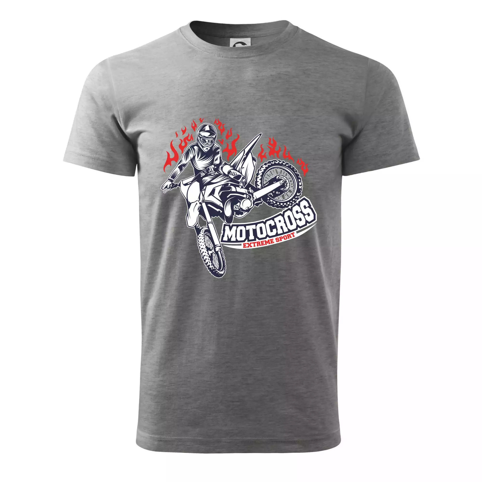 Motocross extreme sport fire