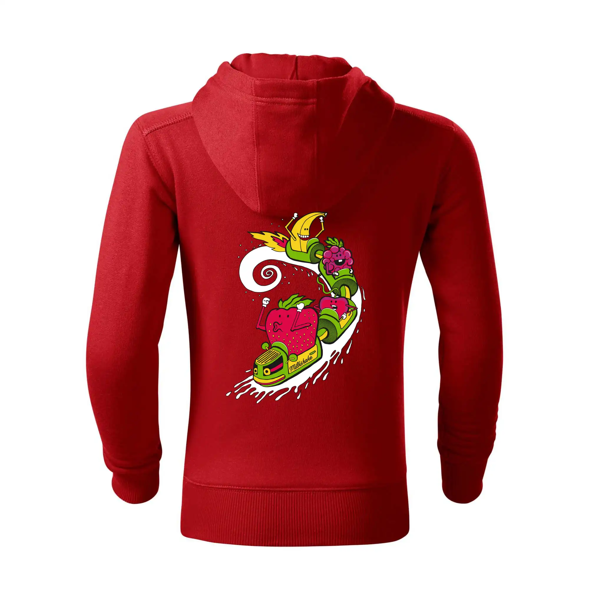 Milkshake vlak kreslený (Pecka design)