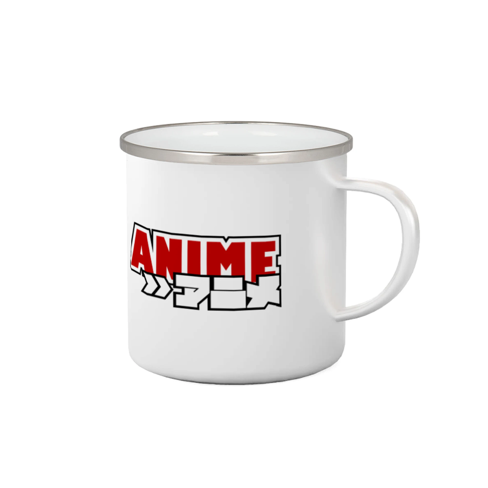 Anime nápis červený