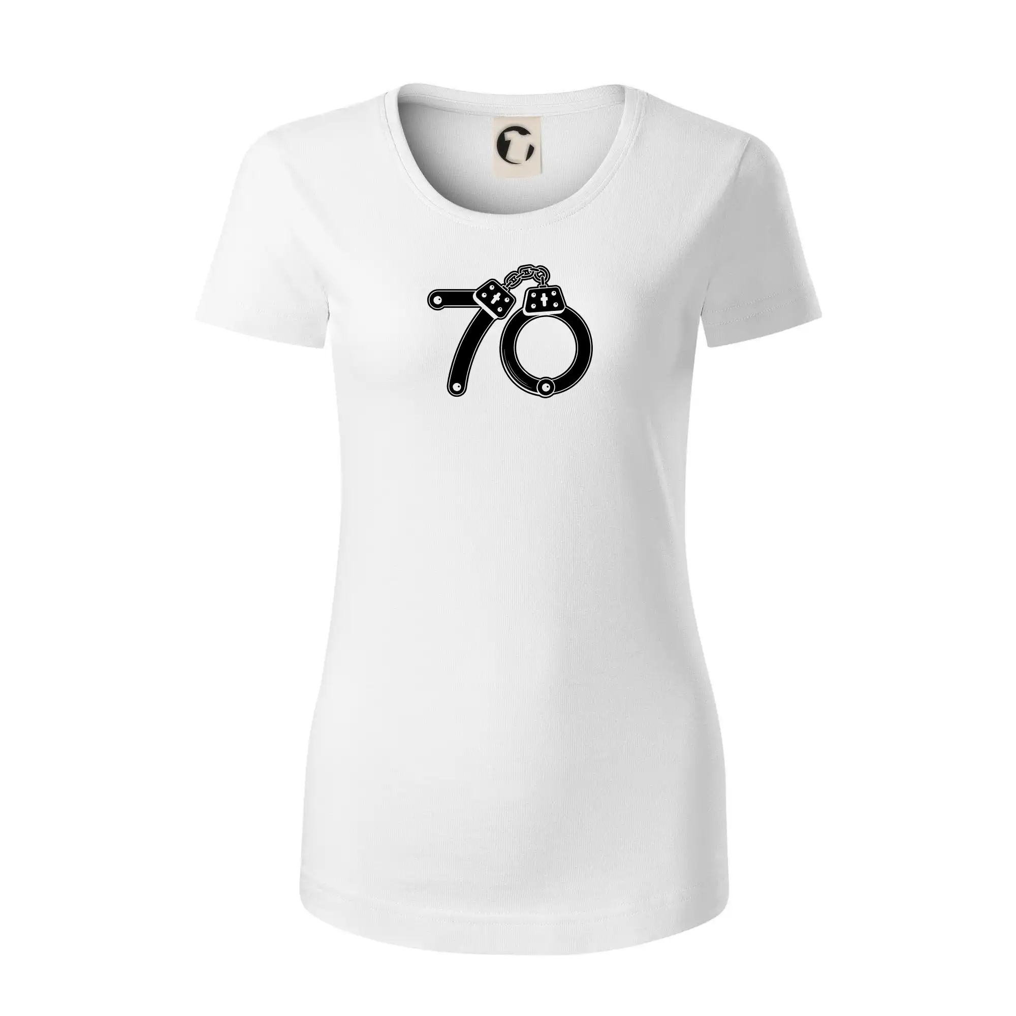 Narozeninové tričko pro policajta - pouta 70