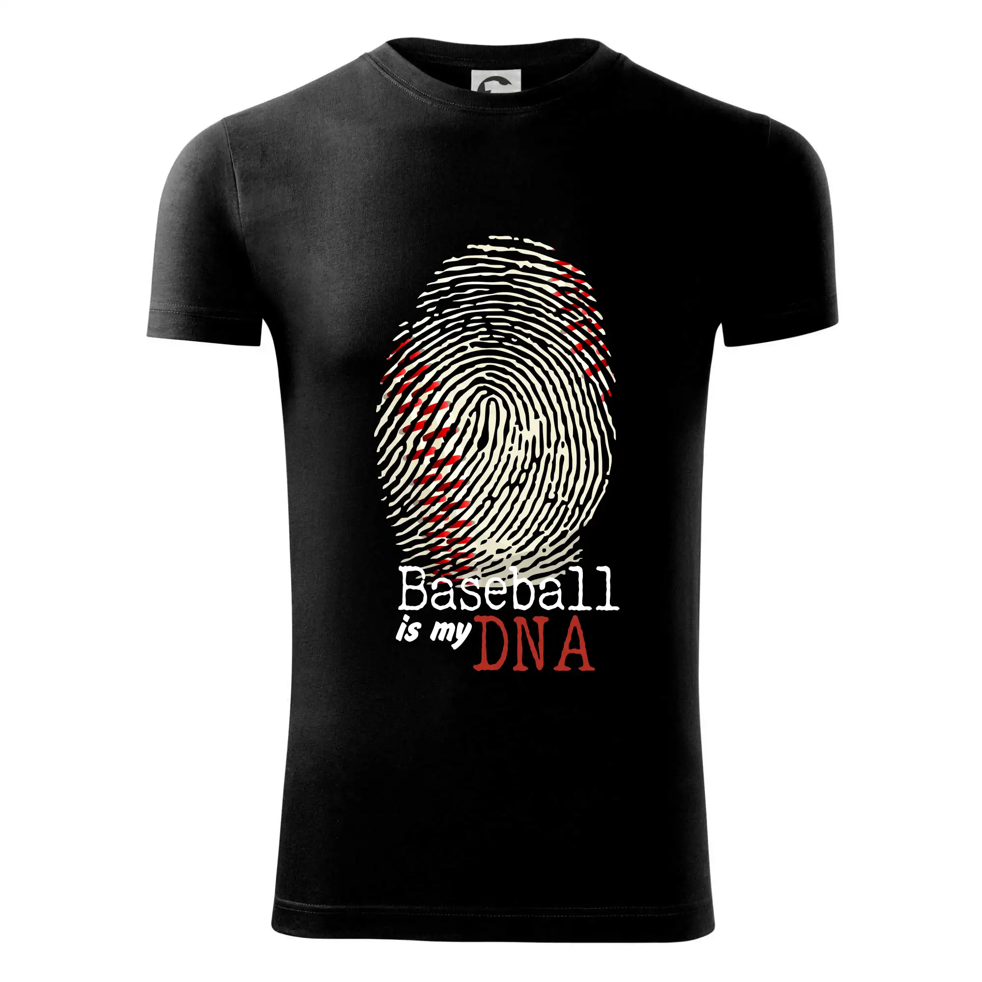 Tričká baseball - Baseball is my DNA - Viper FIT - Pánske zúžené tričko