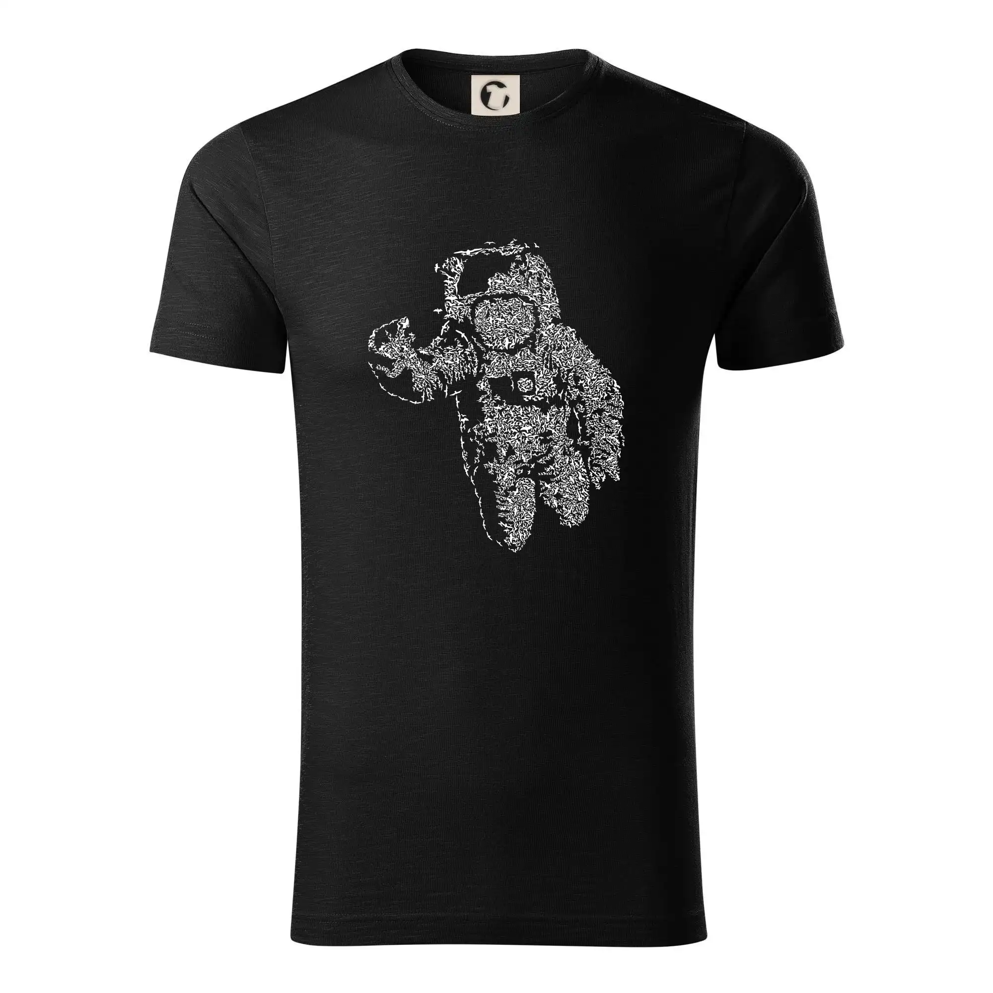 Vesmirne tričká - Flying Astronaut - Tričko z organickej bavlny