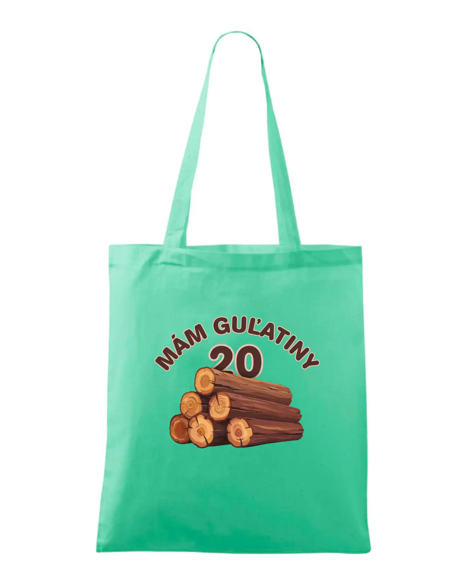 Tričká k narodeninám - Mám guľatiny 20 - Taška bavlnená