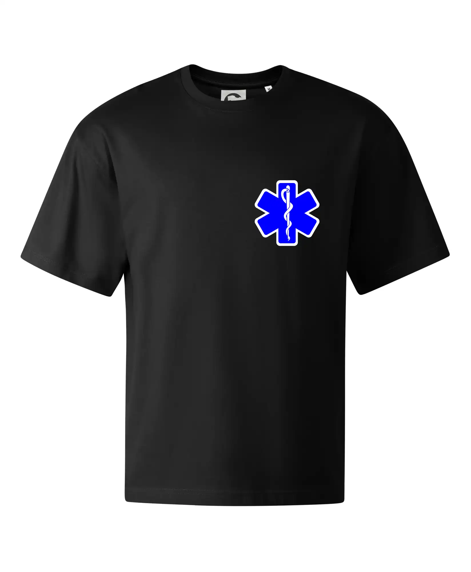 Tričká a mikiny pre záchranárov a lekárov - Kvalitné oblečenie pre zdravotníkov - Rescue - Hviezda na prsníku + nápis na chrbte - Stage unisex - OVERSIZE