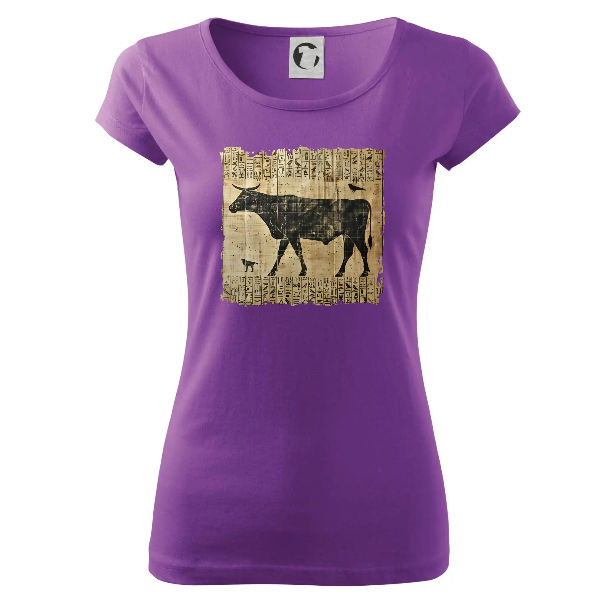 Egyptské hieroglyfy kráva