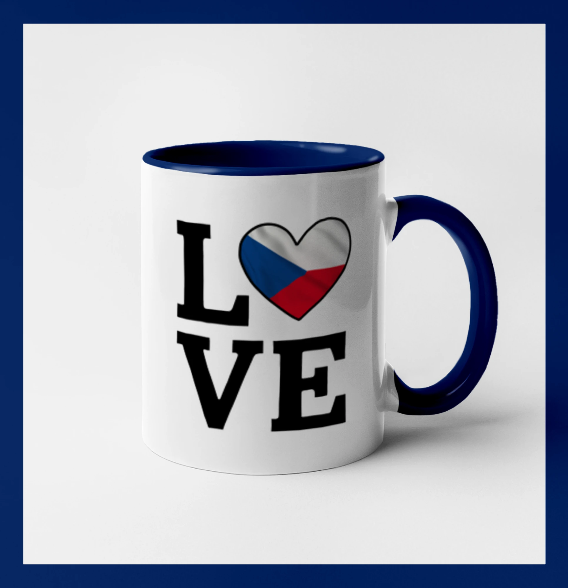 Love Česká vlajka