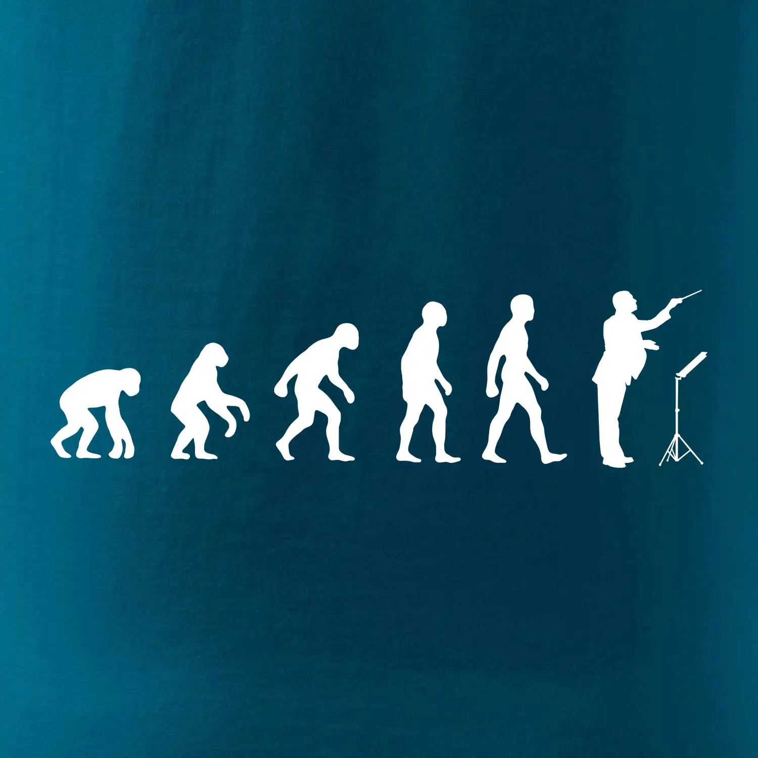 Evoluce sbormistr z boku