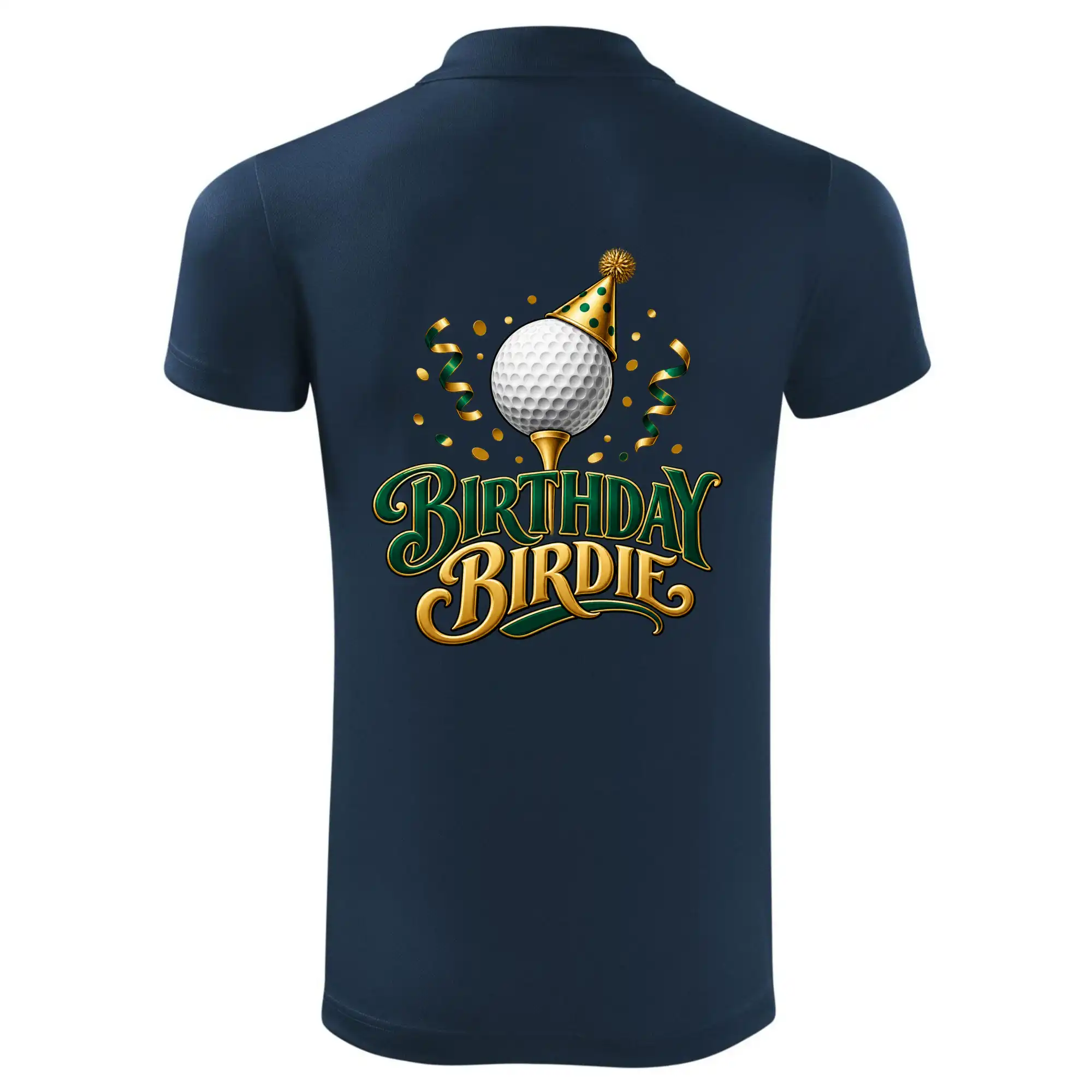 Narozeninové birdie s golfovým míčkem