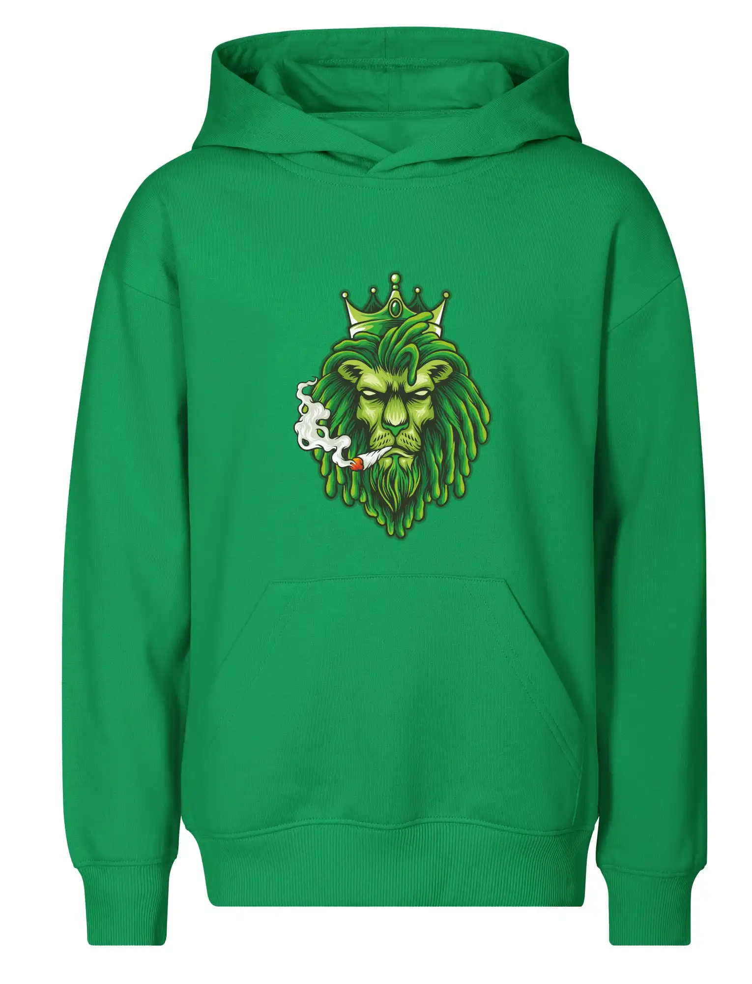 Zhulený lev zelený