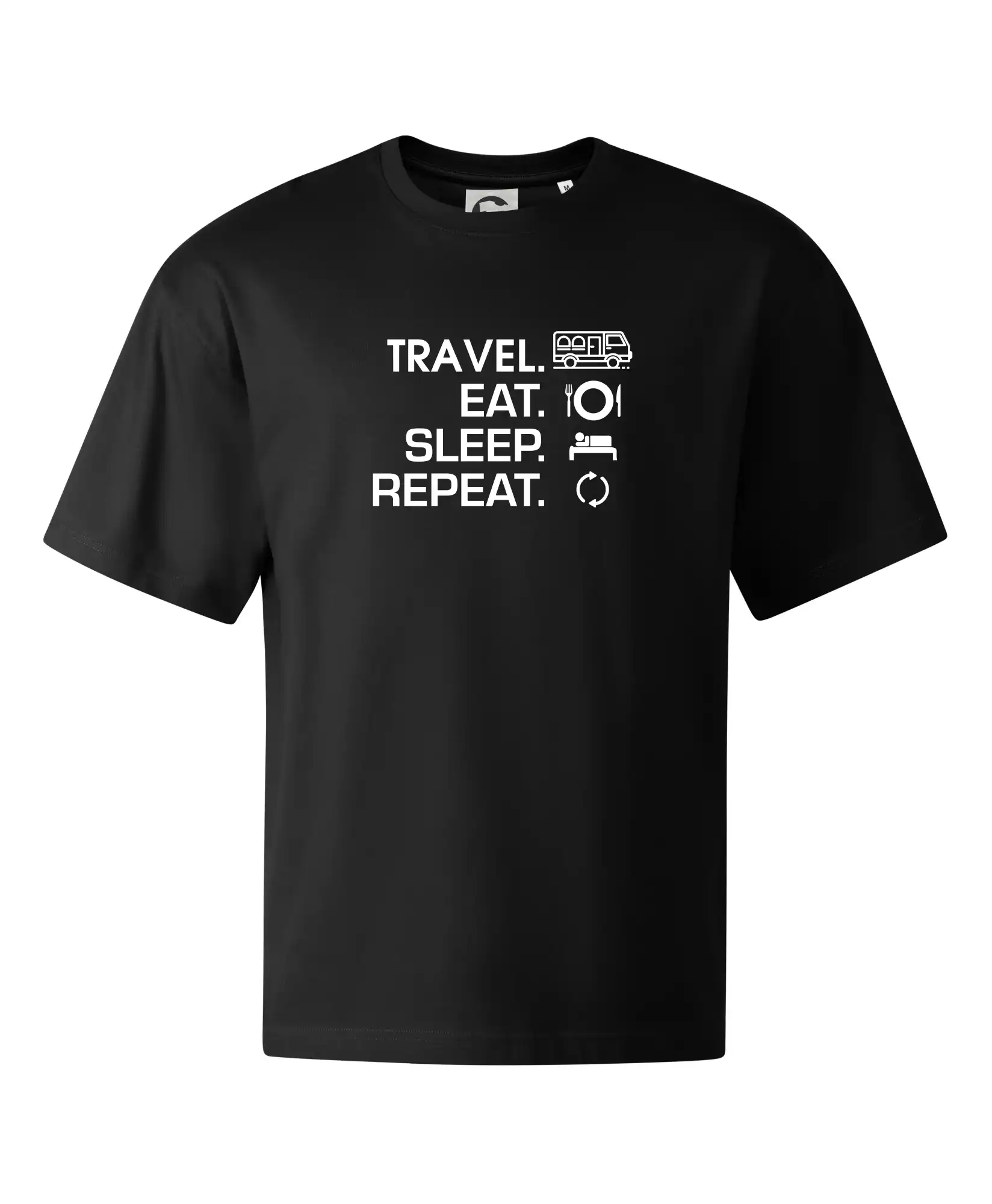 Eat sleep travel - Van